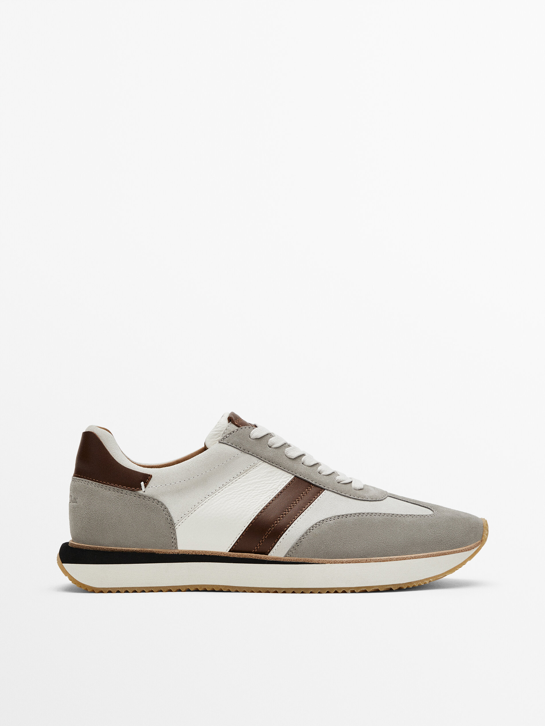 massimo dutti white trainers