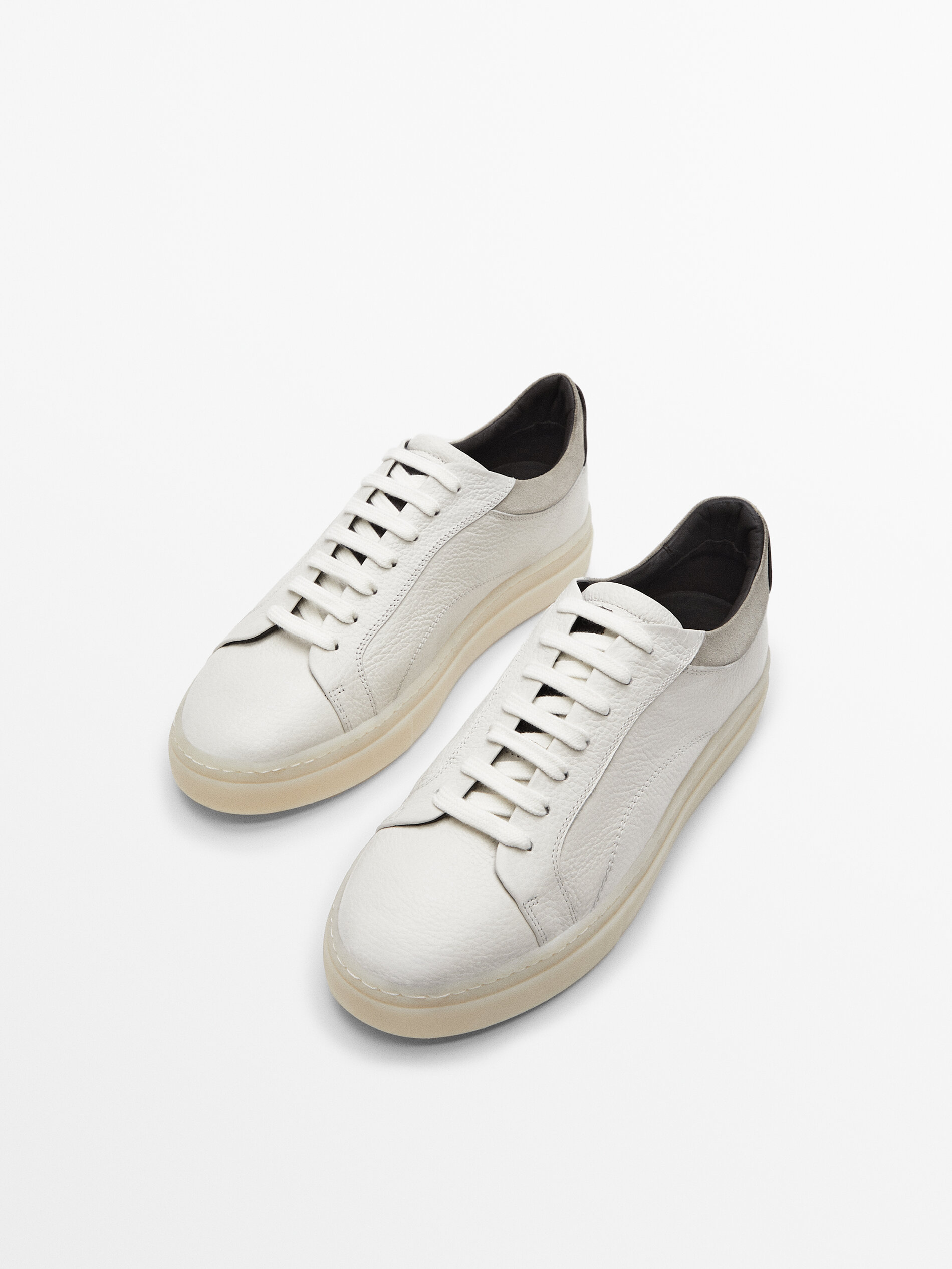 Nappa leather trainers Clearance