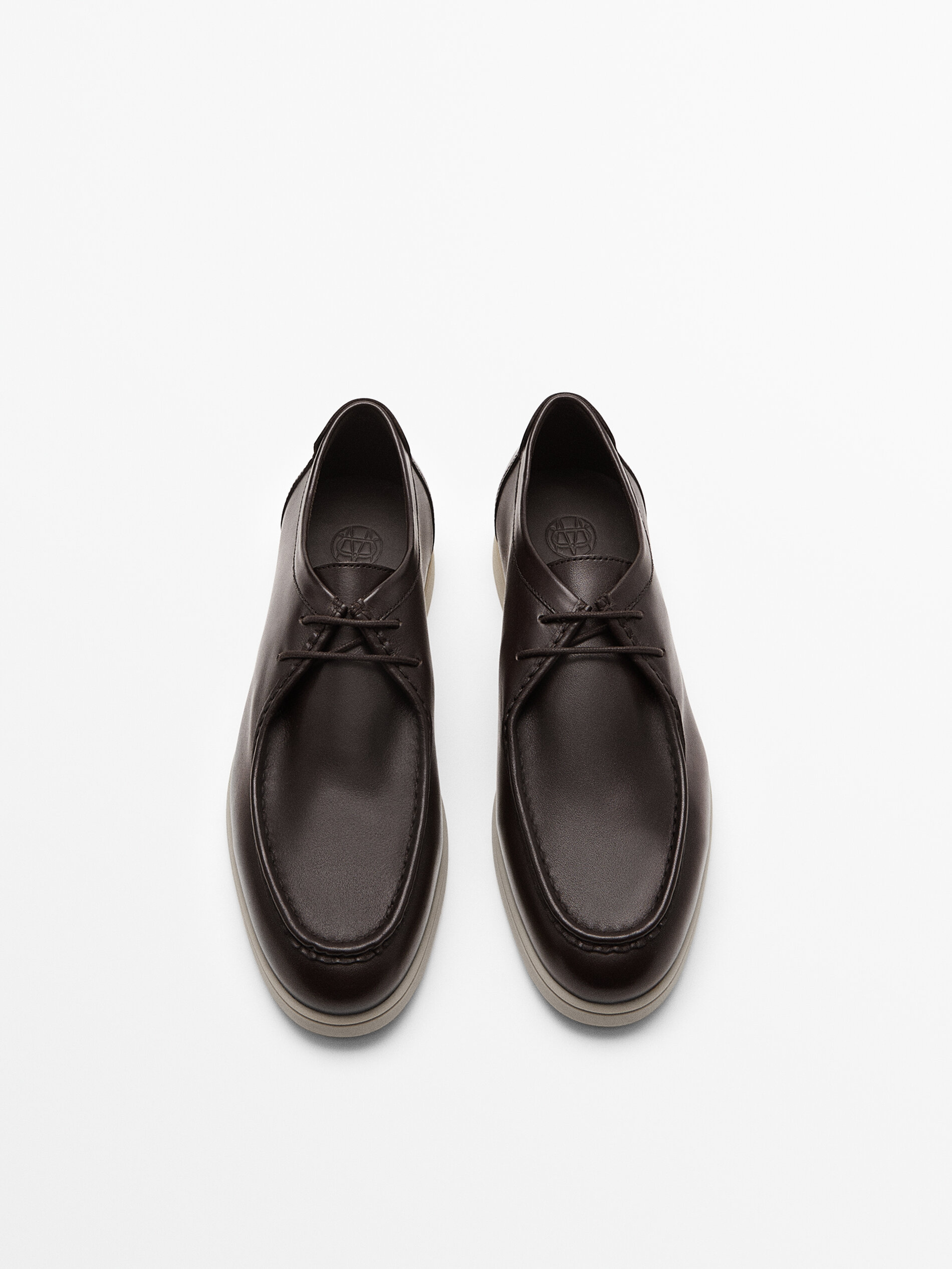 Nappaleren schoenen - Massimo Dutti Nederland