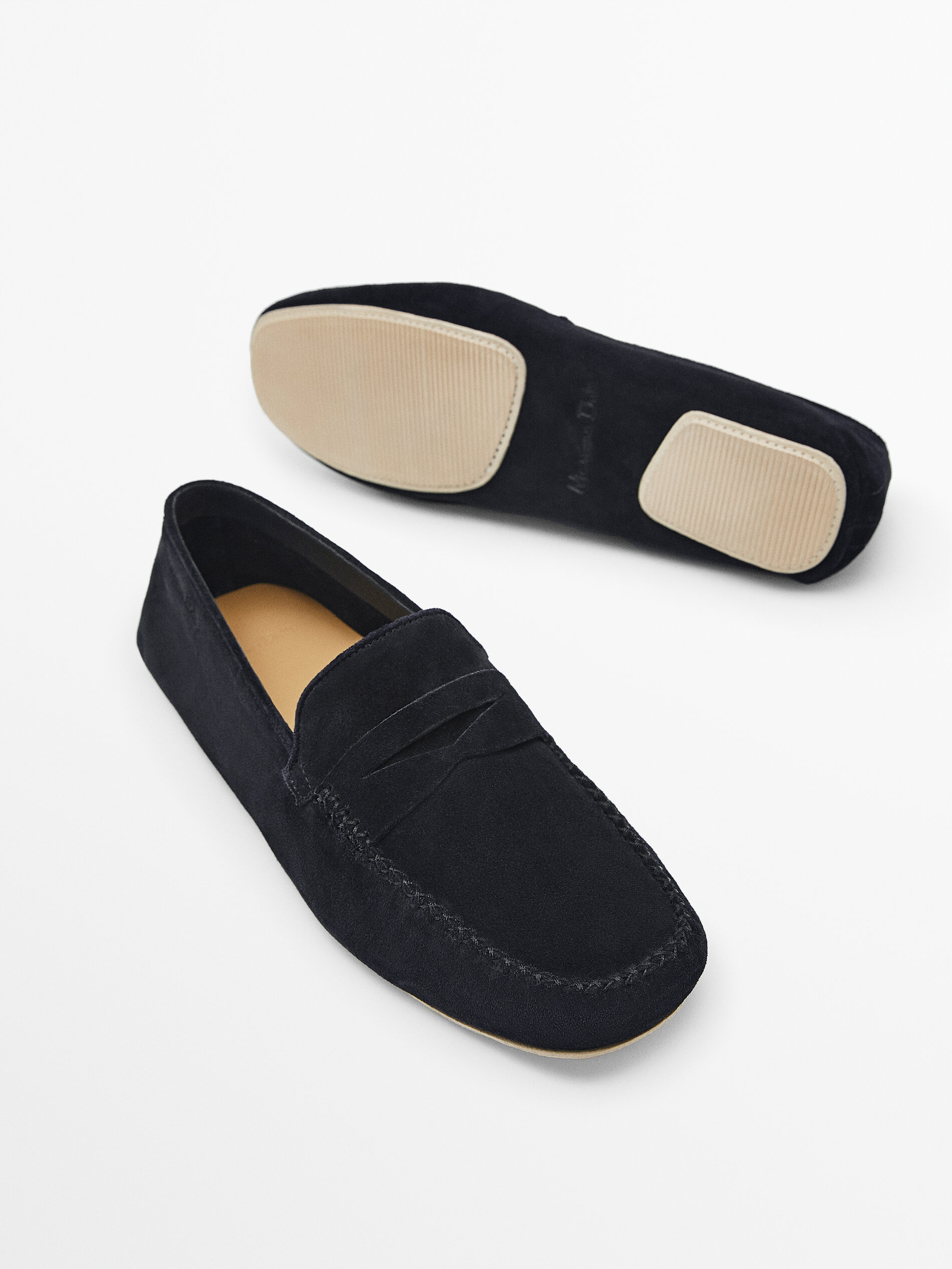 Soft suede loafers clearance