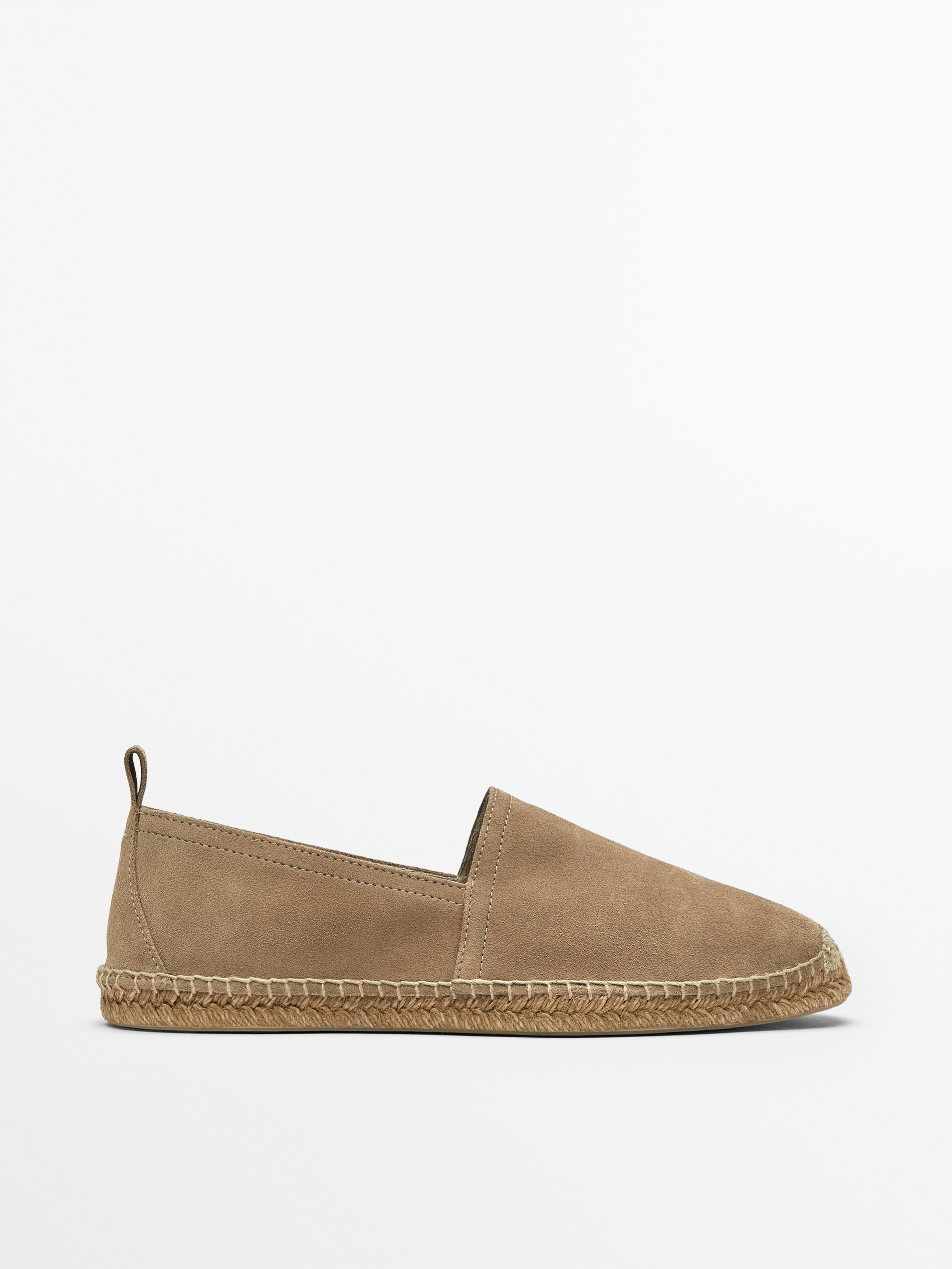 Brown suede espadrilles clearance