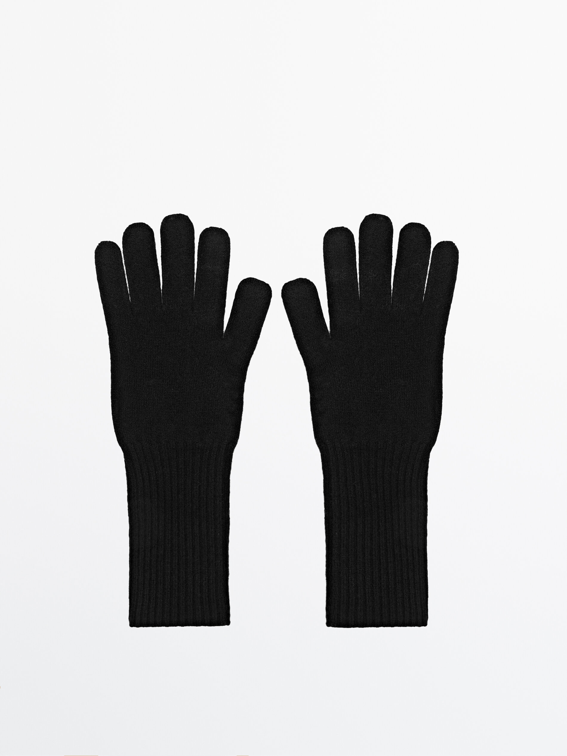 Guantes lana y cashmere - Massimo Dutti España