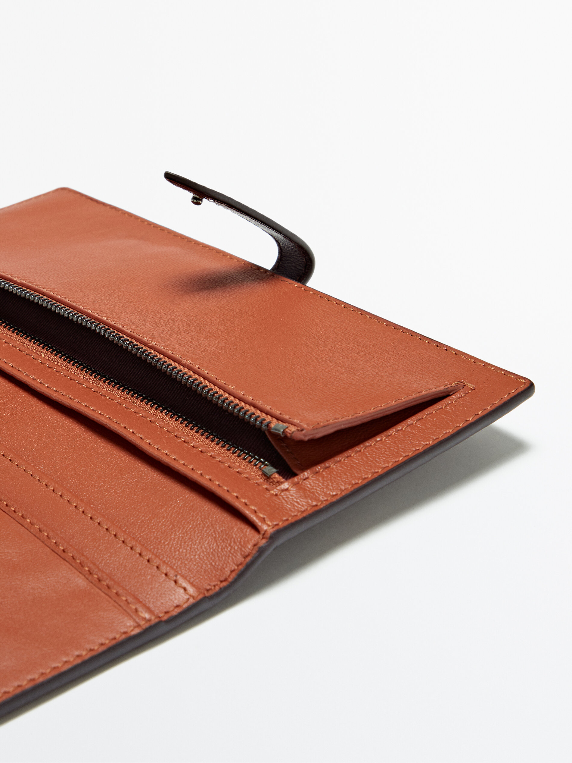Cartera piel - Massimo Dutti España