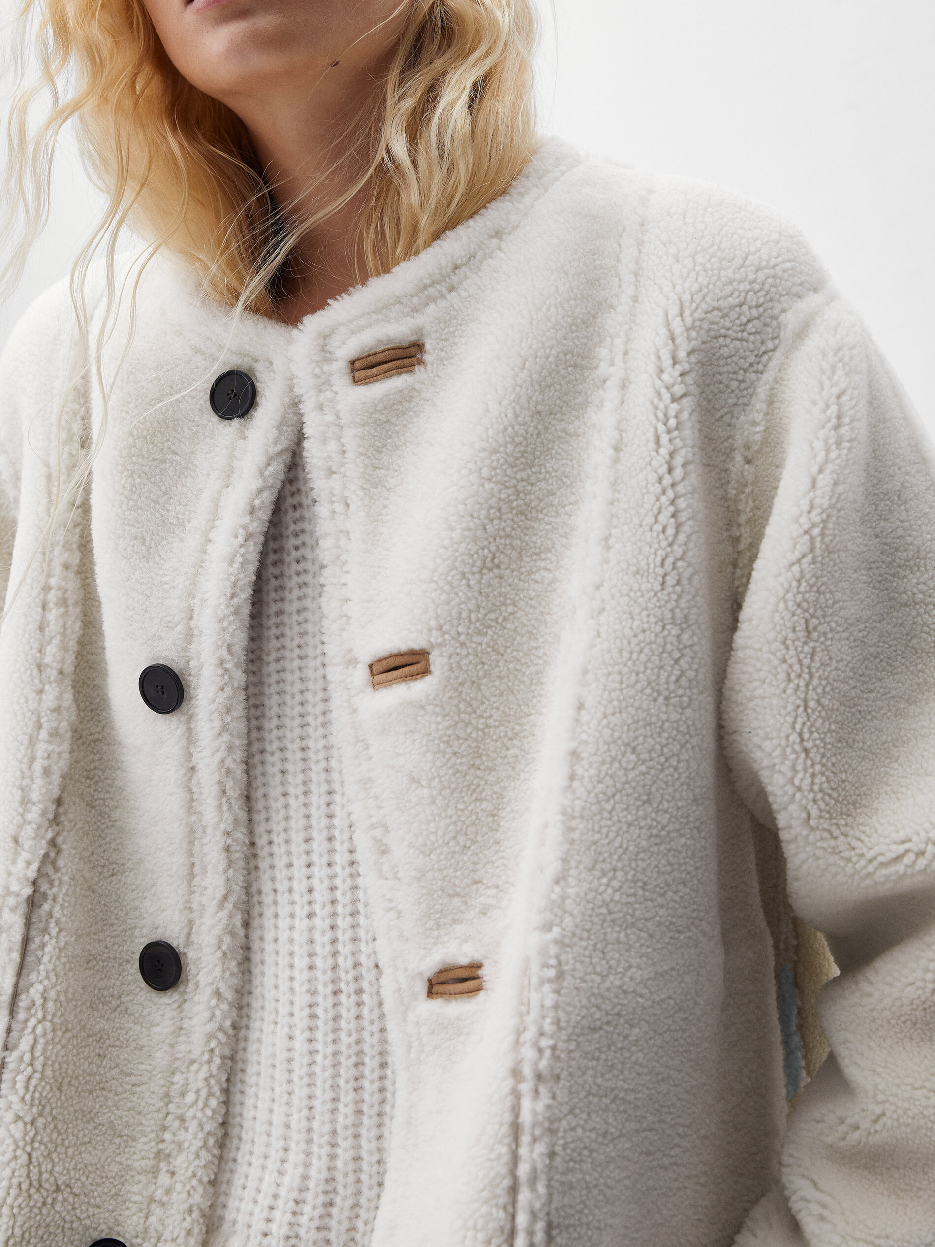 massimo dutti reversible coat