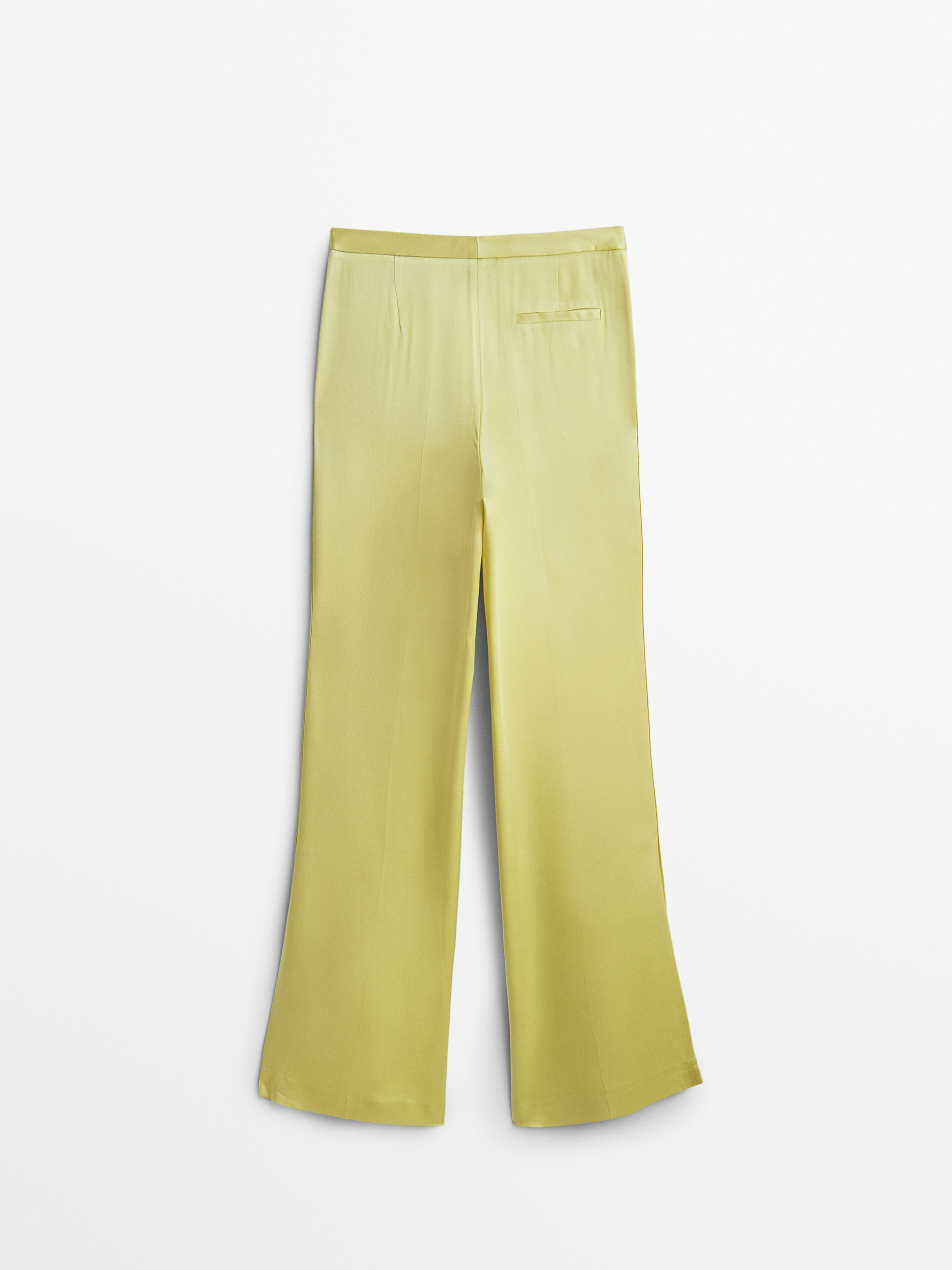 Pantaloni morbidi satinati - Massimo Dutti Italia