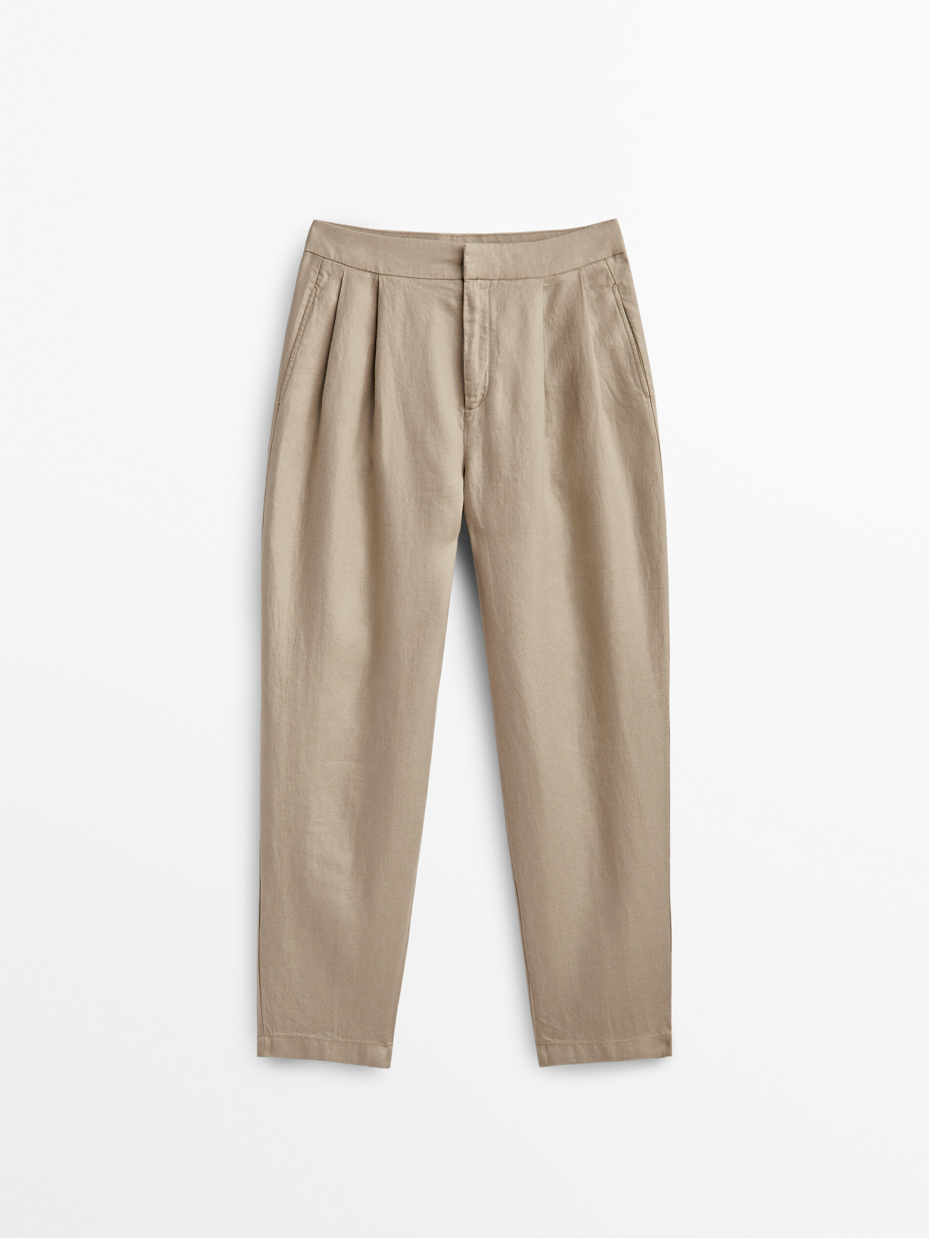 Pantalones casual para mujer - Massimo Dutti España