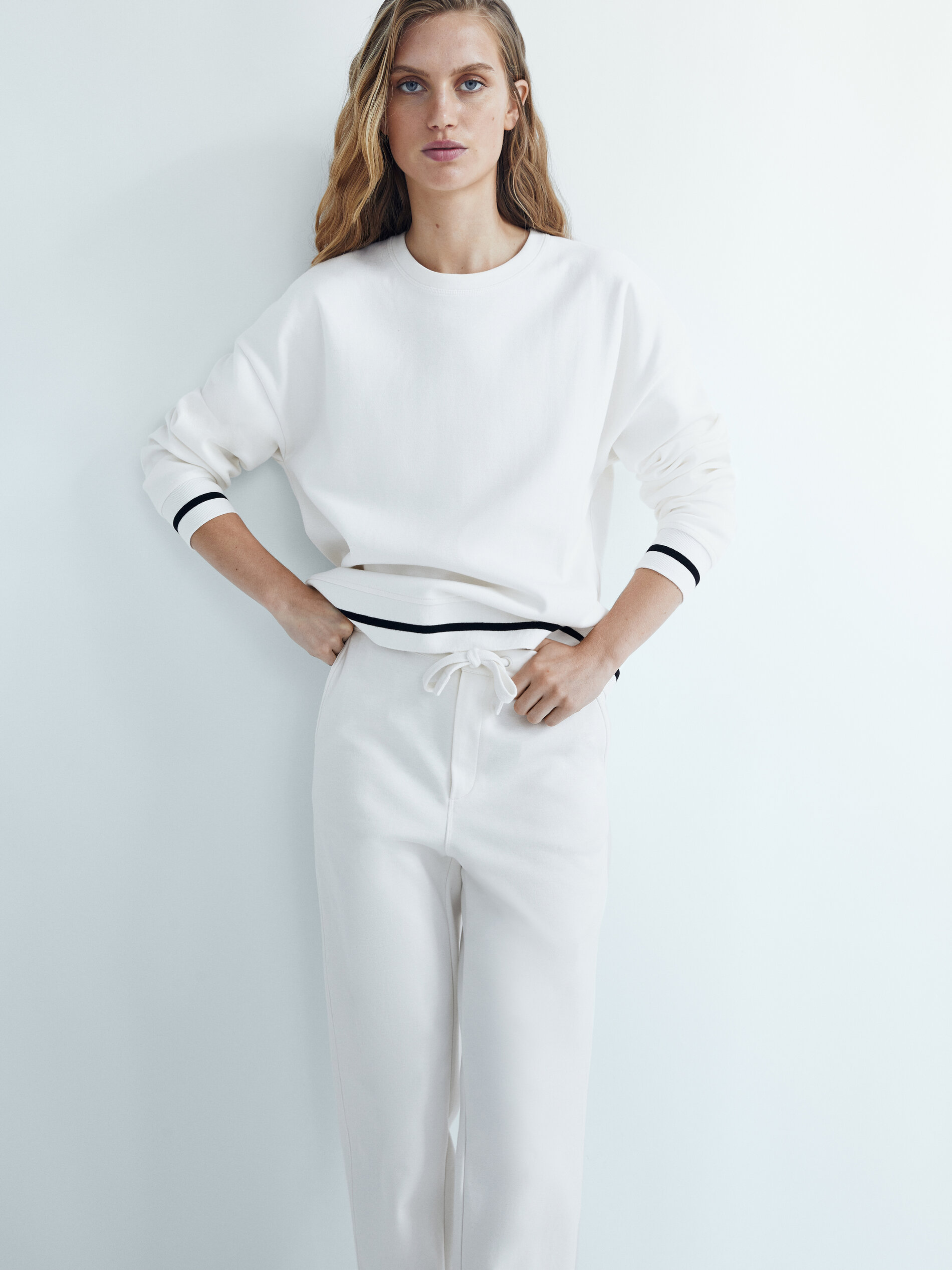 Pantalón cintura ajustable jogging fit - Massimo Dutti España