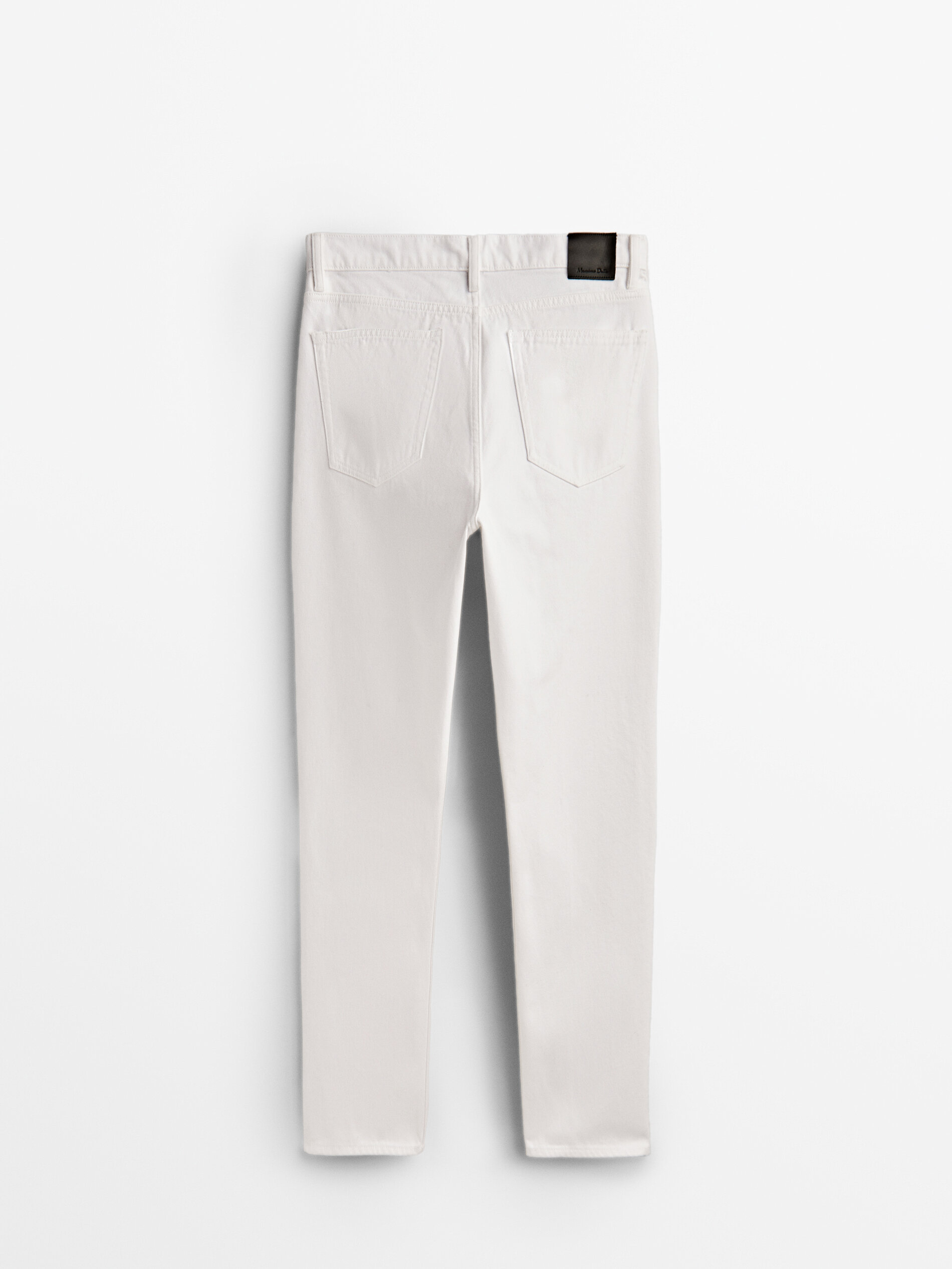 Slim fit straight-leg jeans - Massimo 