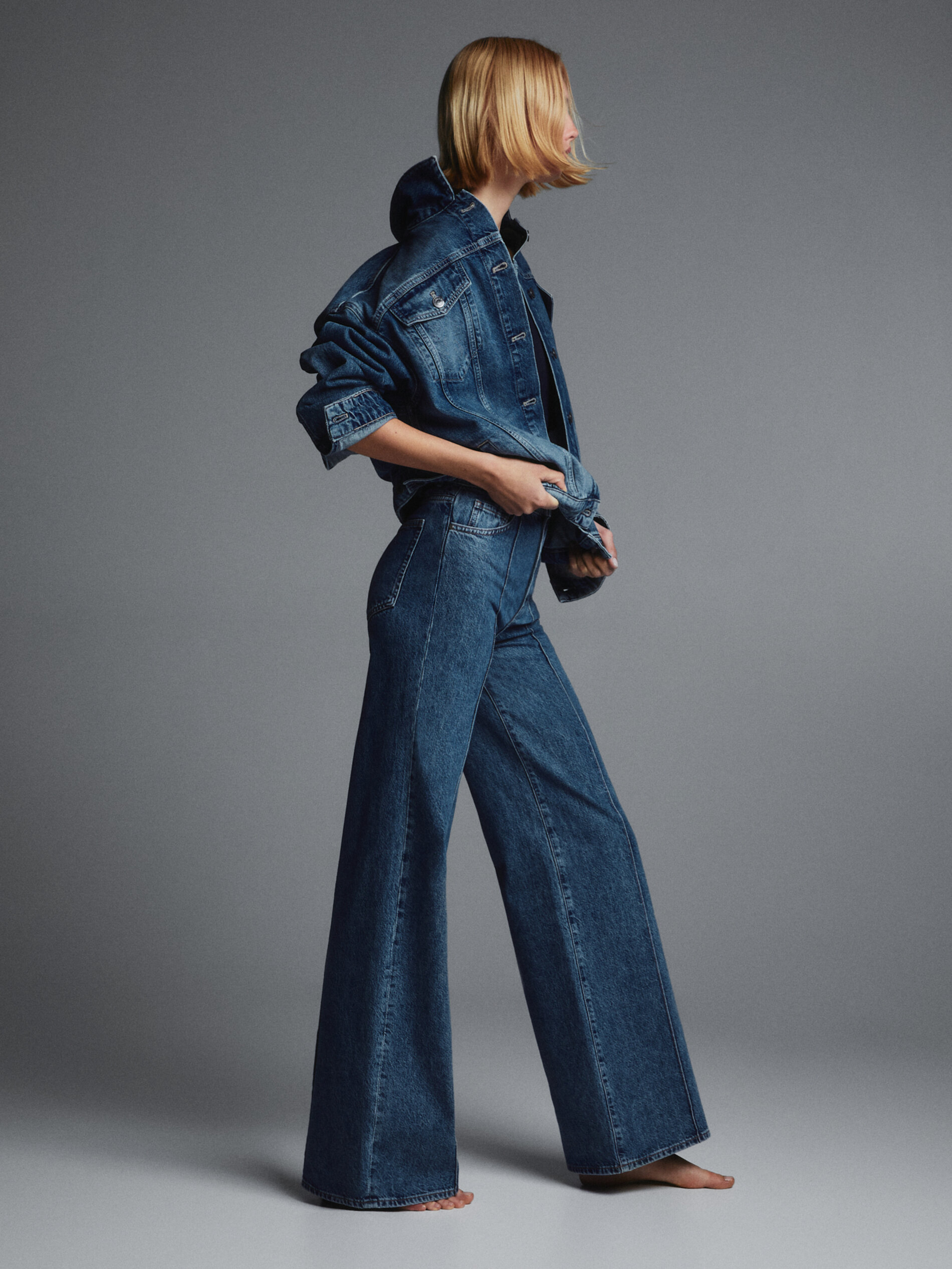 Pantalones vaqueros para mujer - Massimo Dutti España