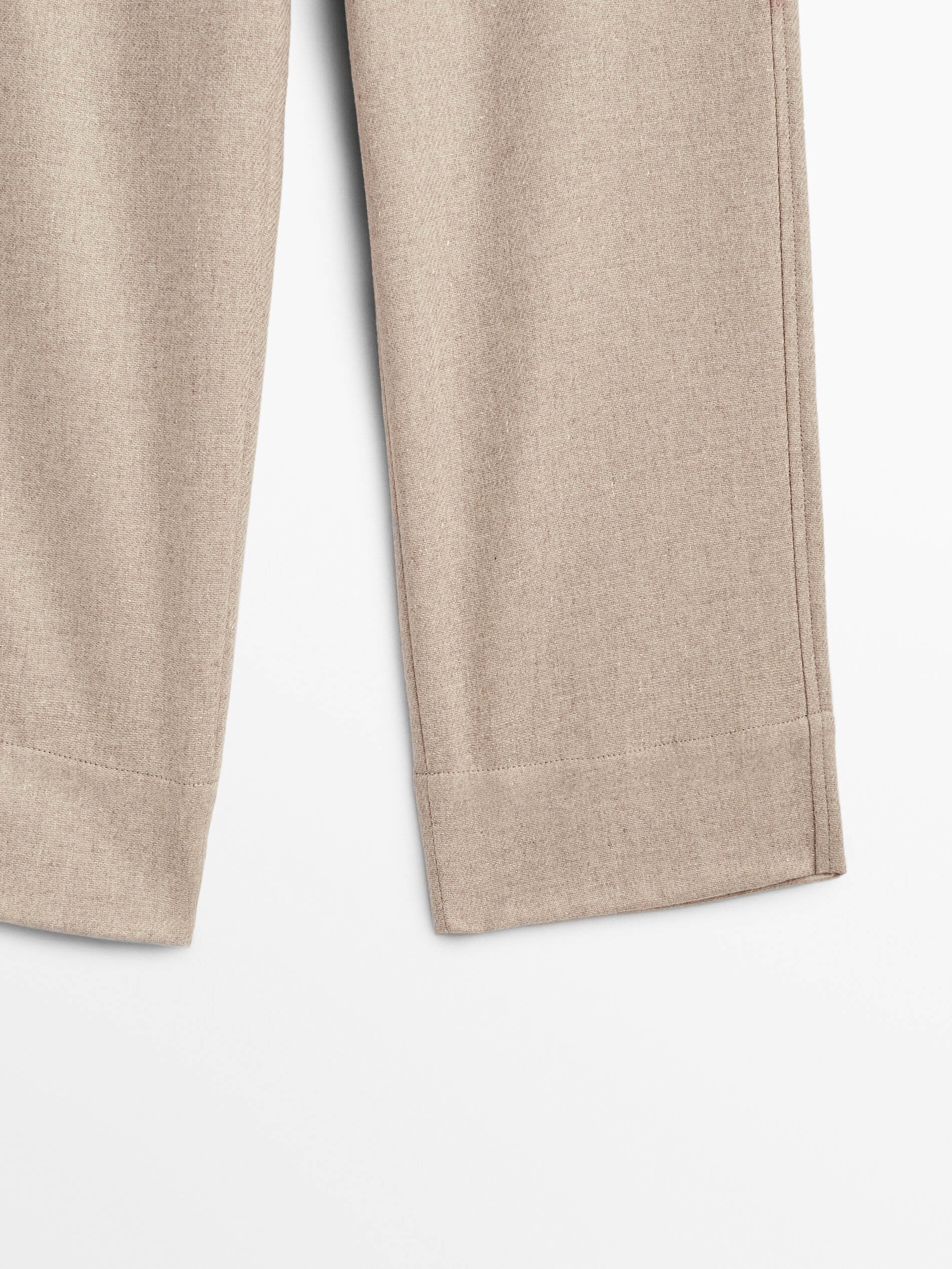 null´s Two-button wool trousers Massimo Dutti United States of America