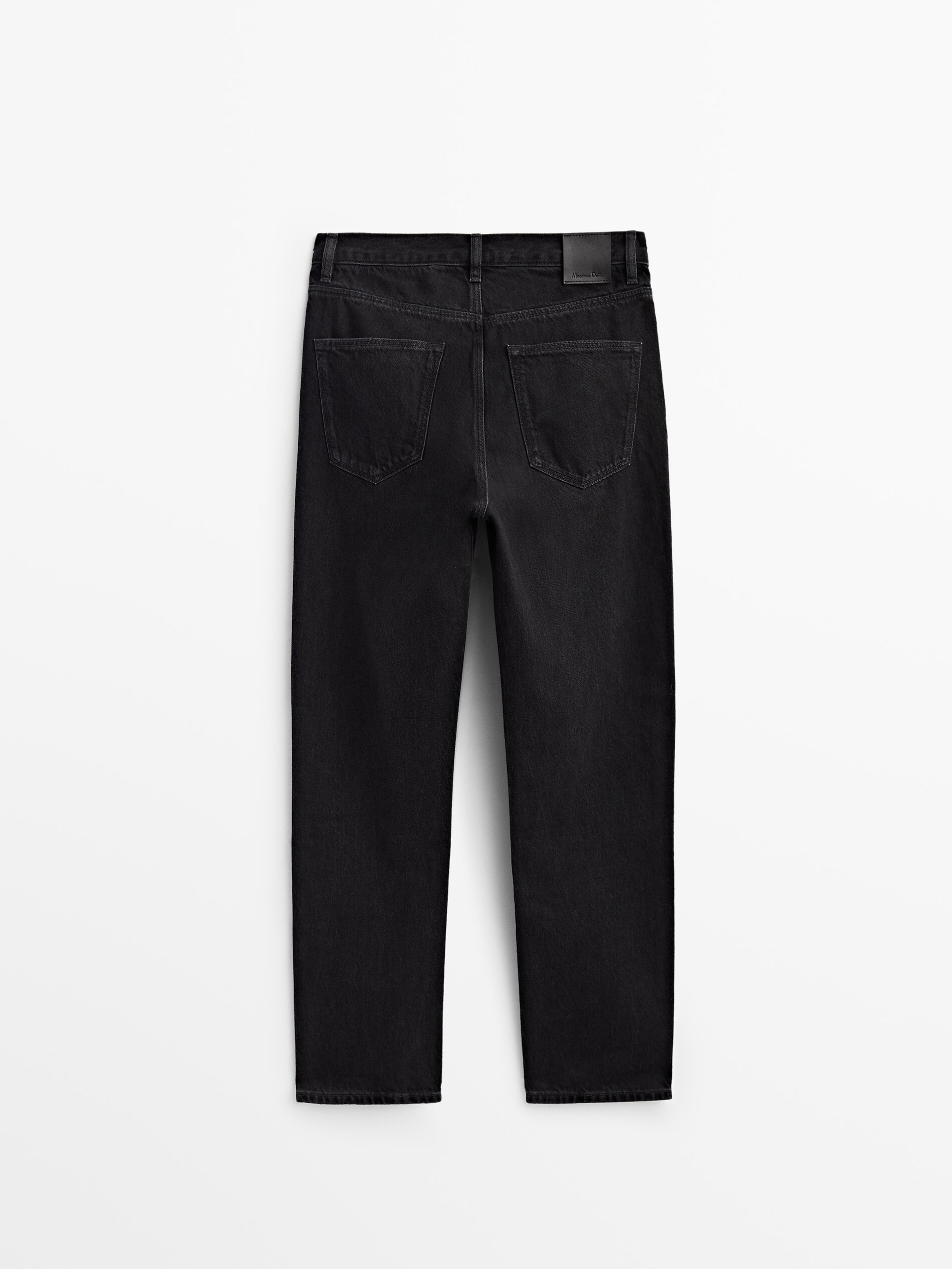 Jeans vita alta dal taglio dritto - Massimo Dutti Italia