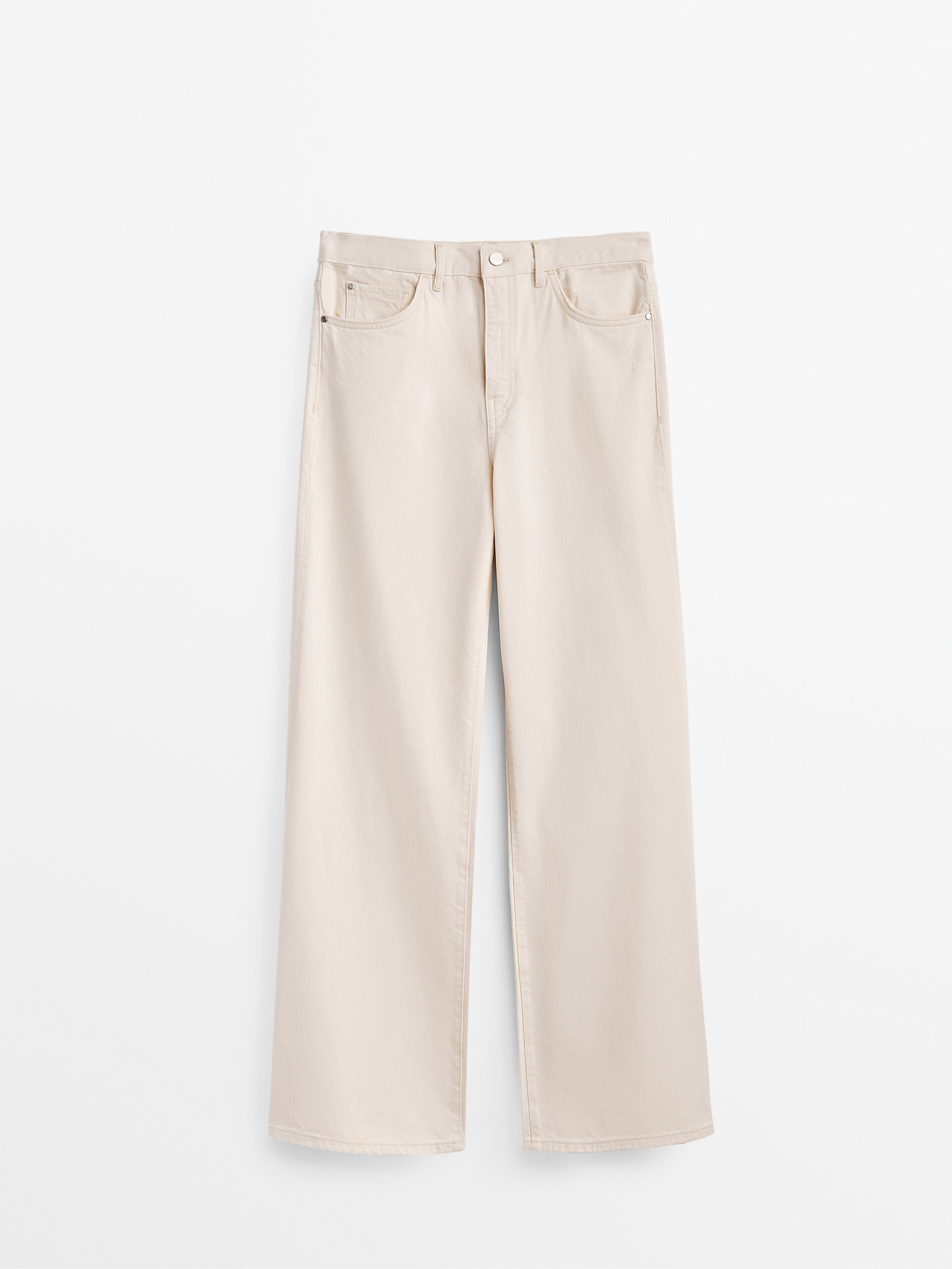 High-waist wide-leg jeans - Massimo 