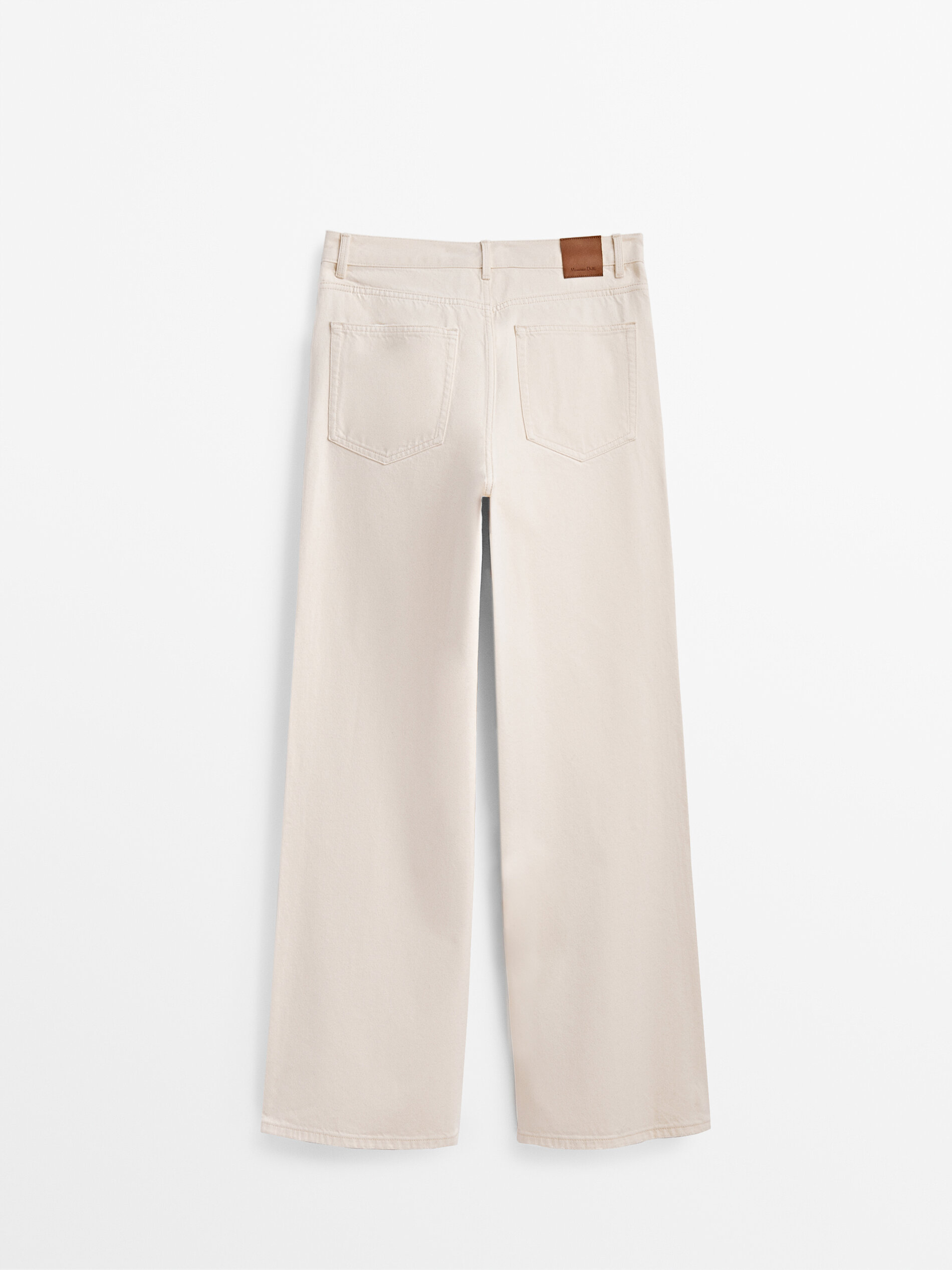 High-waist wide-leg jeans - Massimo 