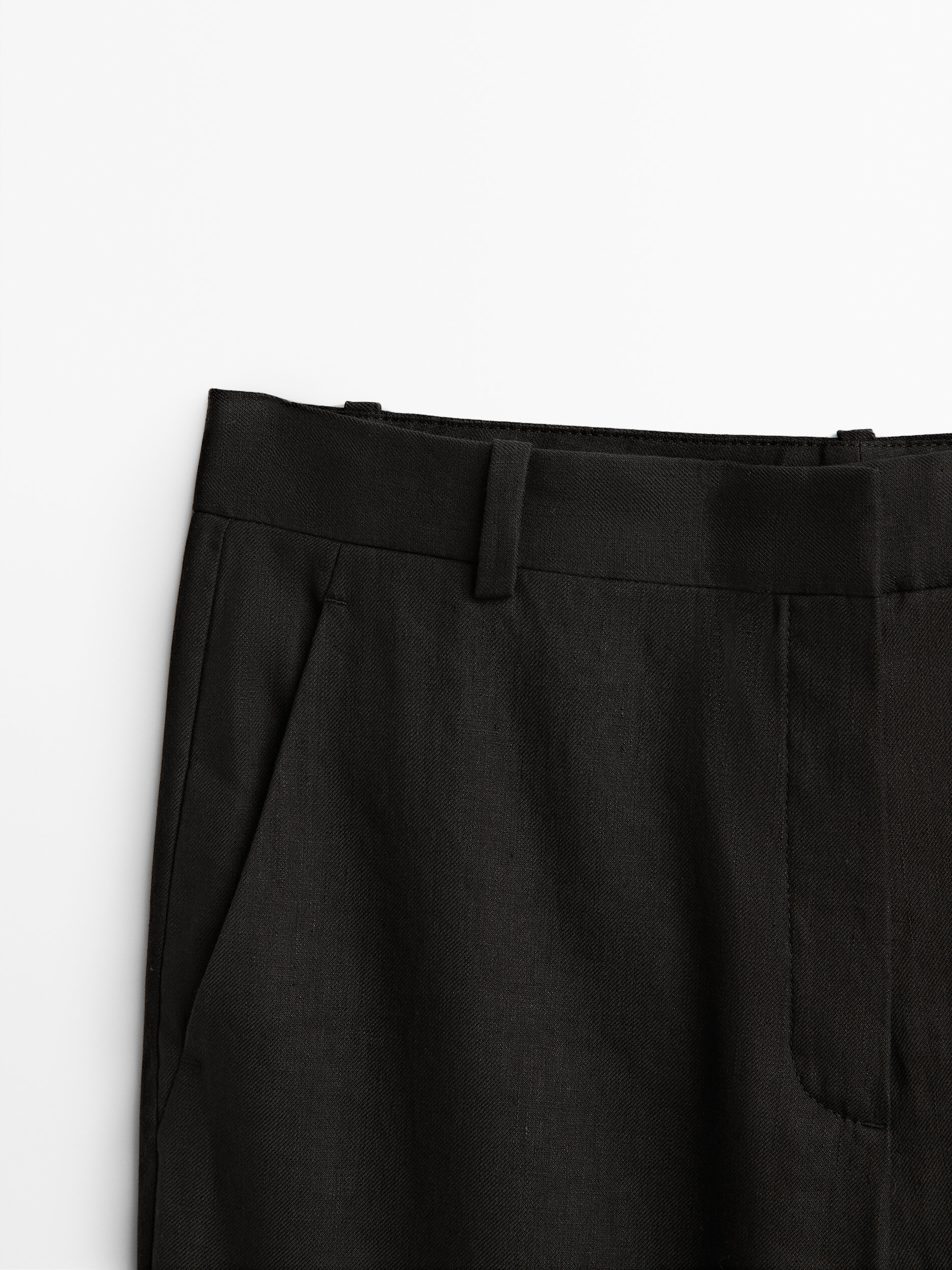 linen trousers - Massimo Dutti 