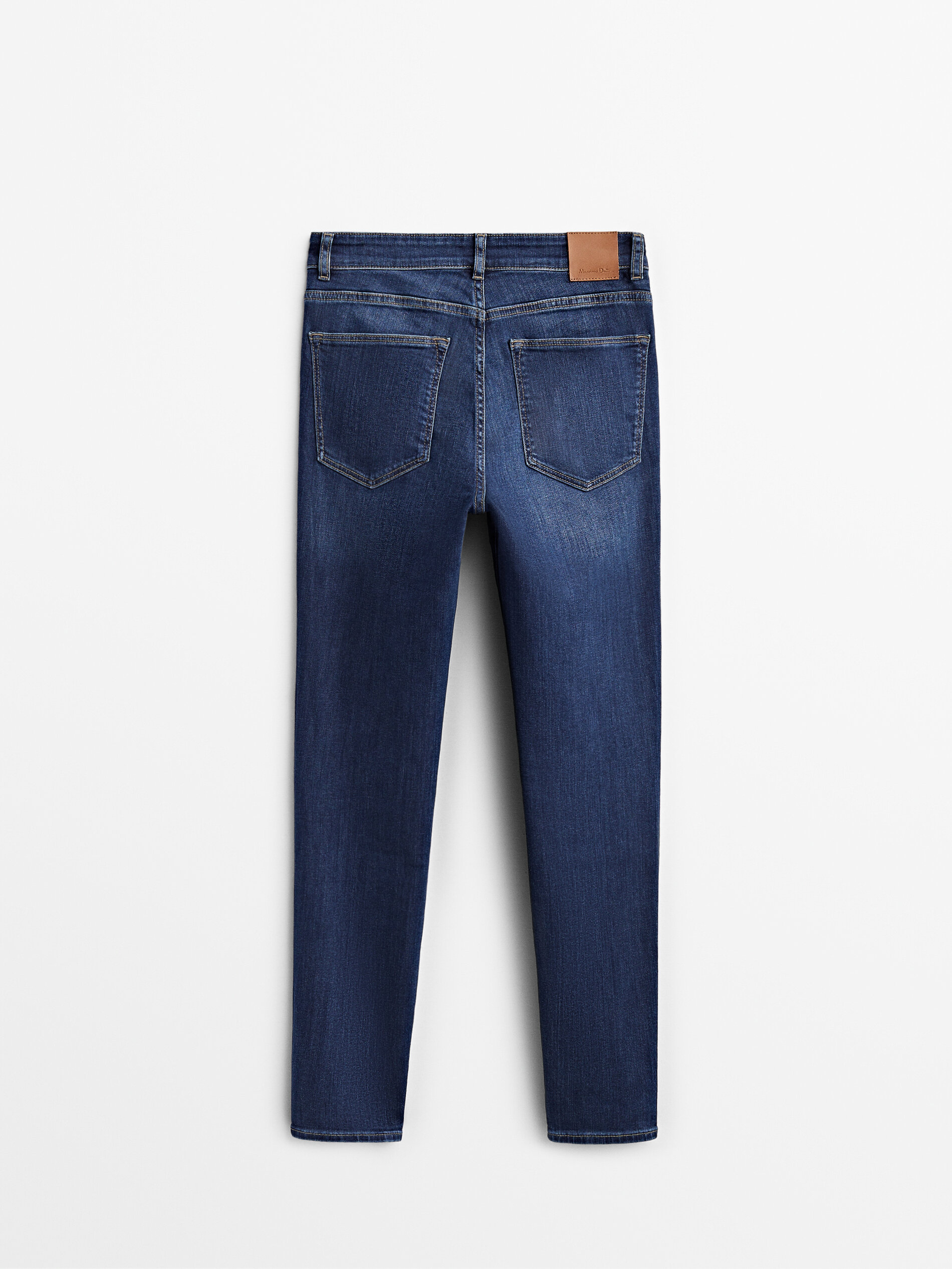 Pantalón vaquero tiro alto skinny fit - Massimo Dutti España