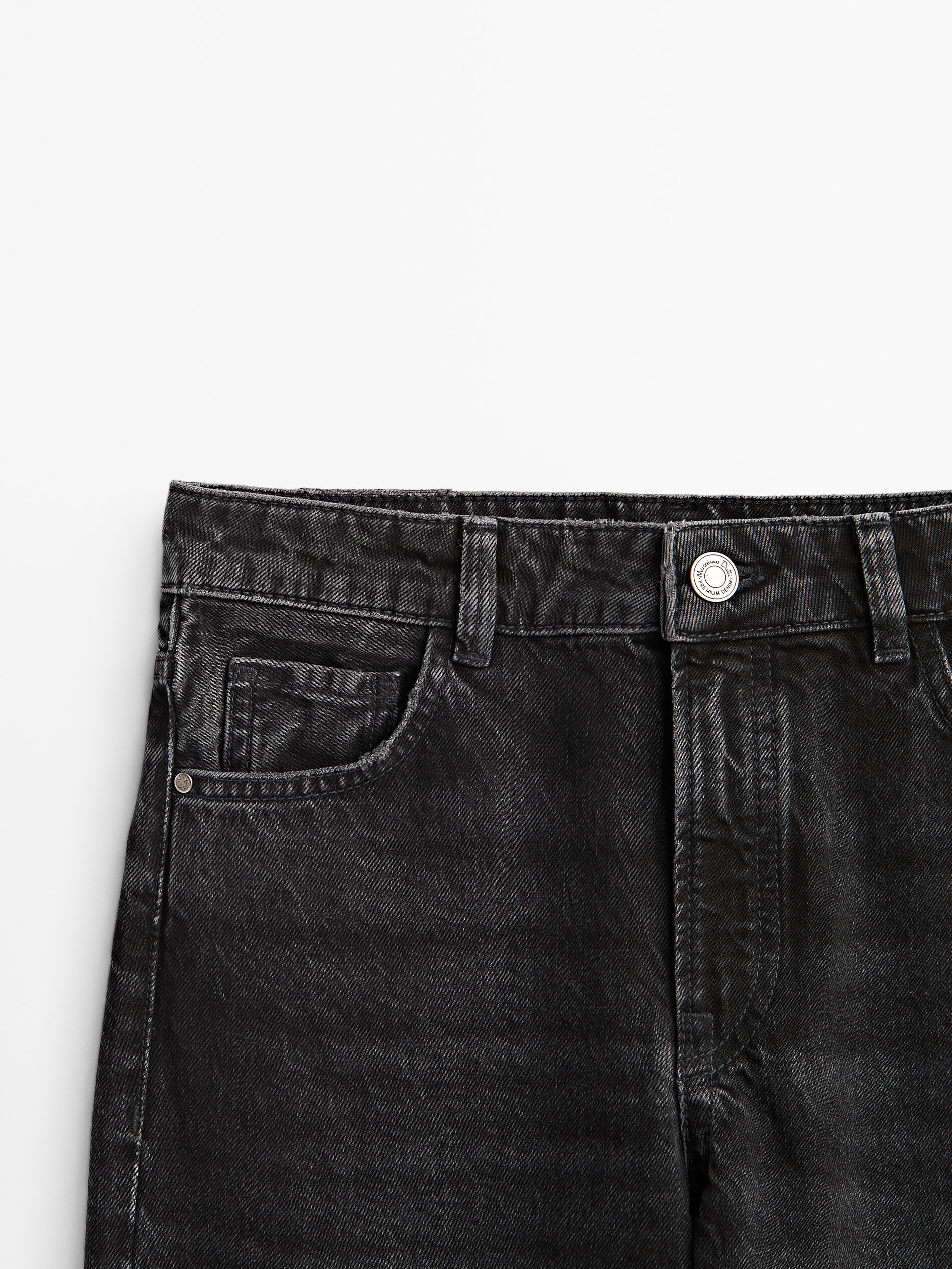 Comprar Vaqueros mom de premamá con vuelta en el bajo en denim Aria de  River Island de Next España