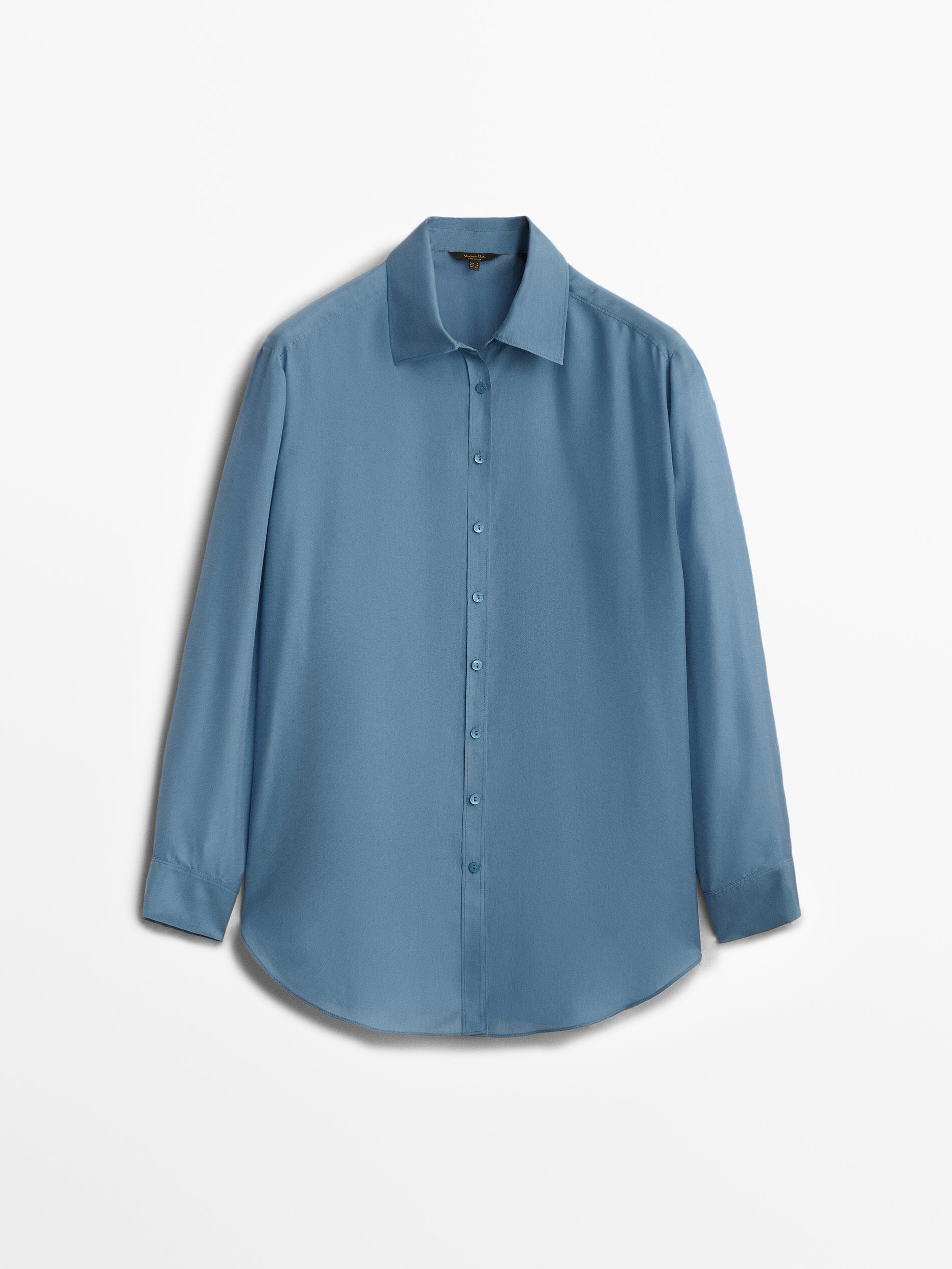 100% silk shirt - Massimo Dutti Belgium