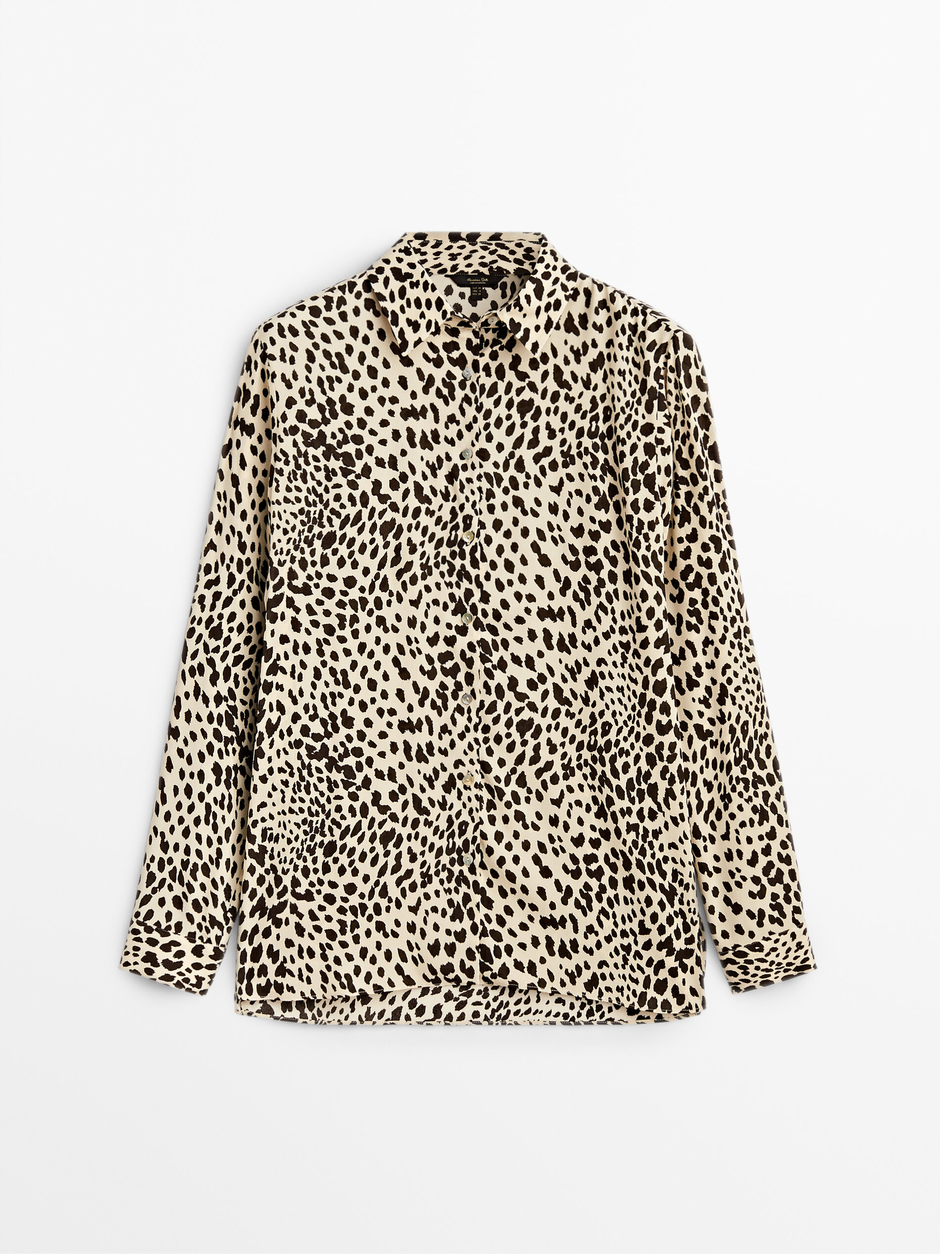 Animal print shirt - Massimo Dutti 