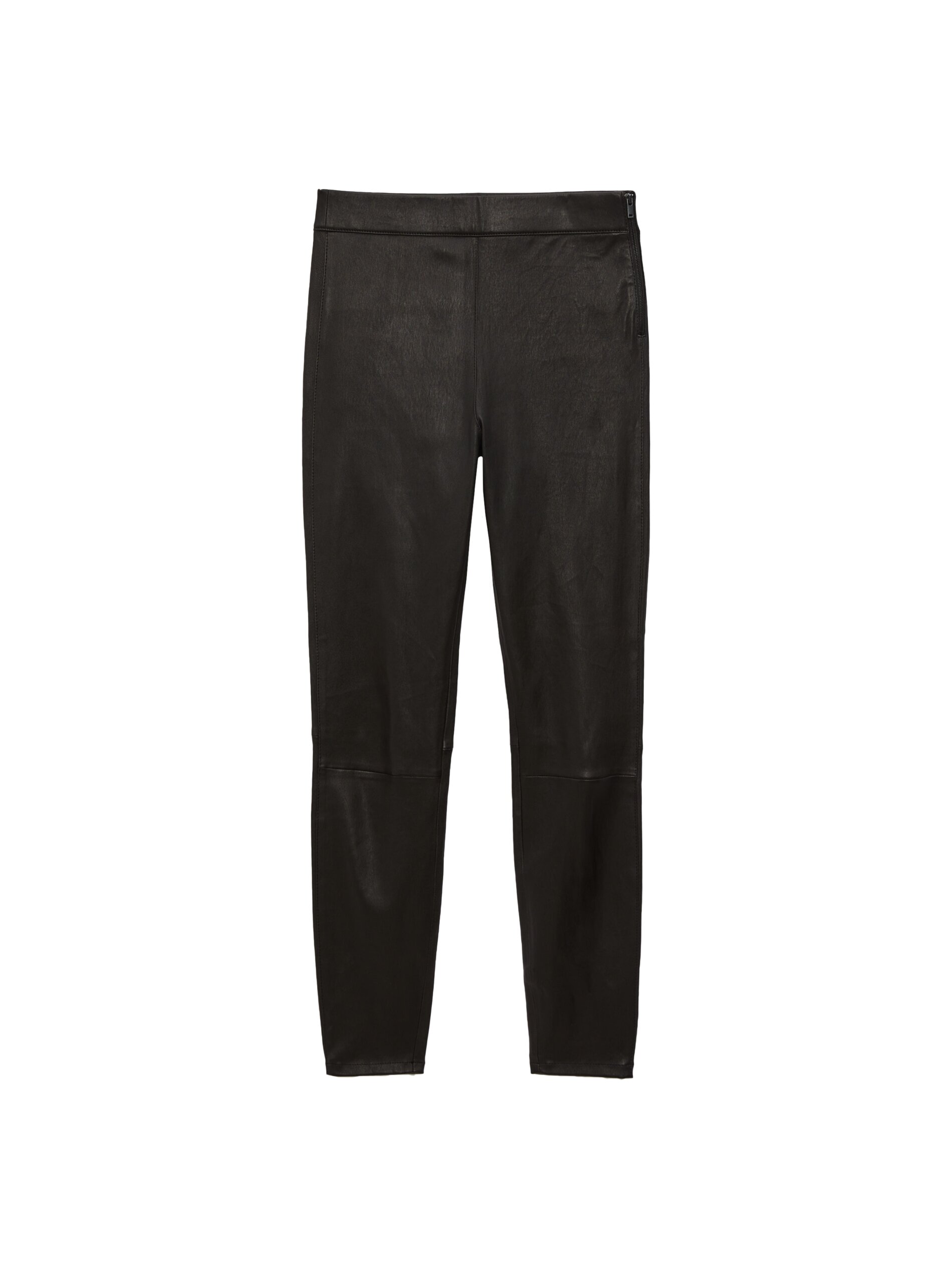 massimo dutti leather leggings
