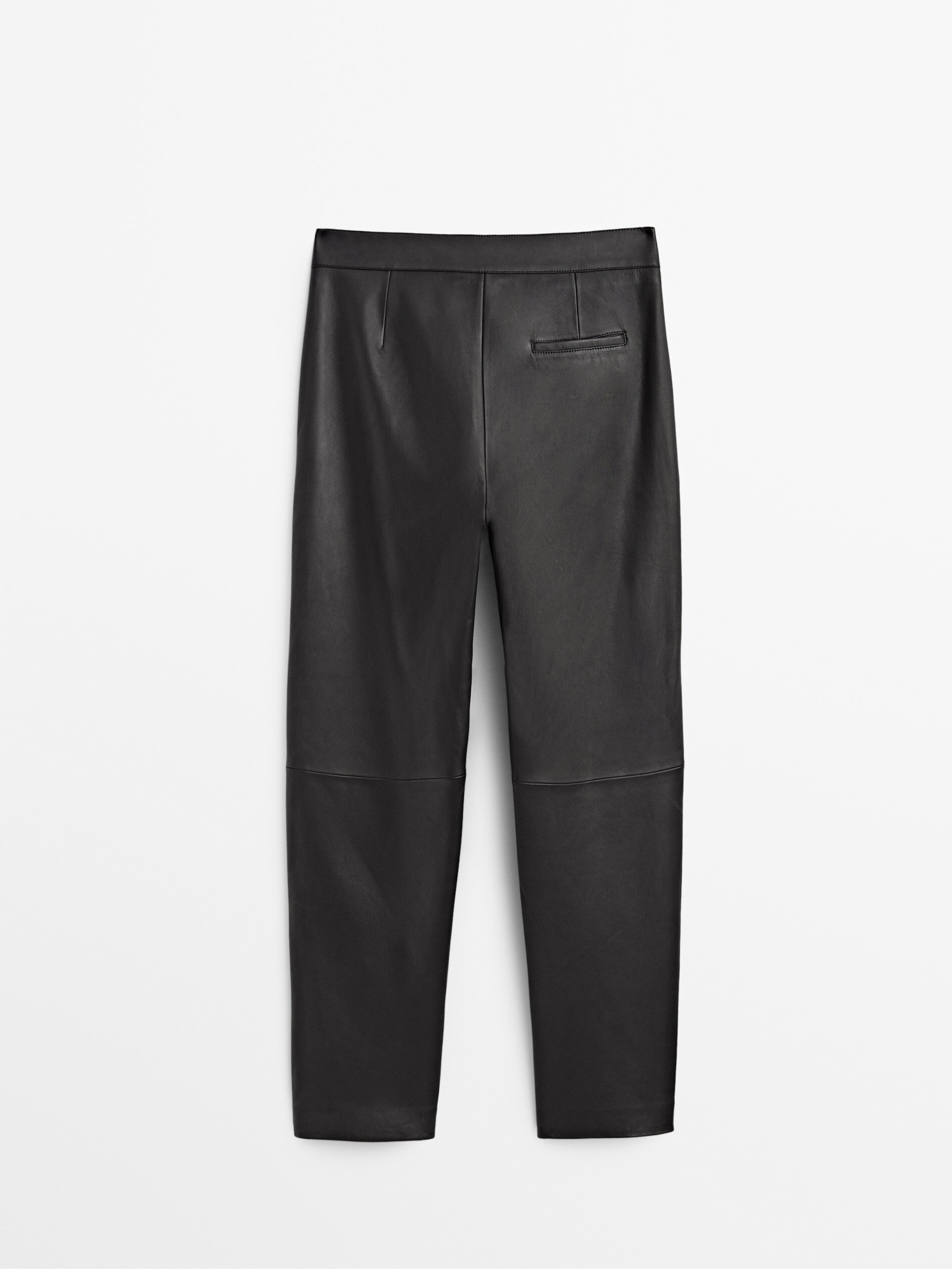 Nappa leather trousers - Massimo Dutti 