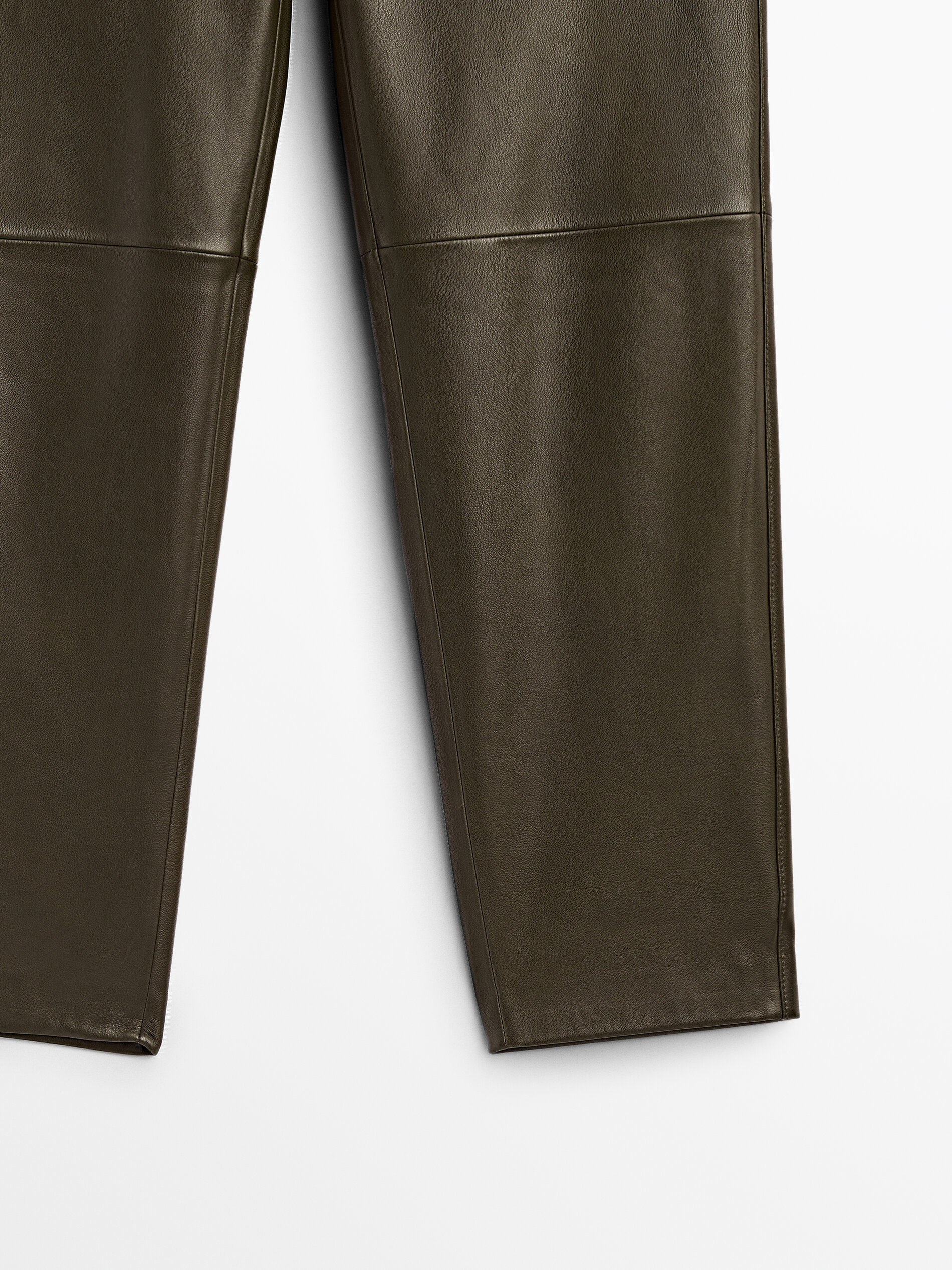 Pantaloni in pelle nappa - Massimo Dutti Italia