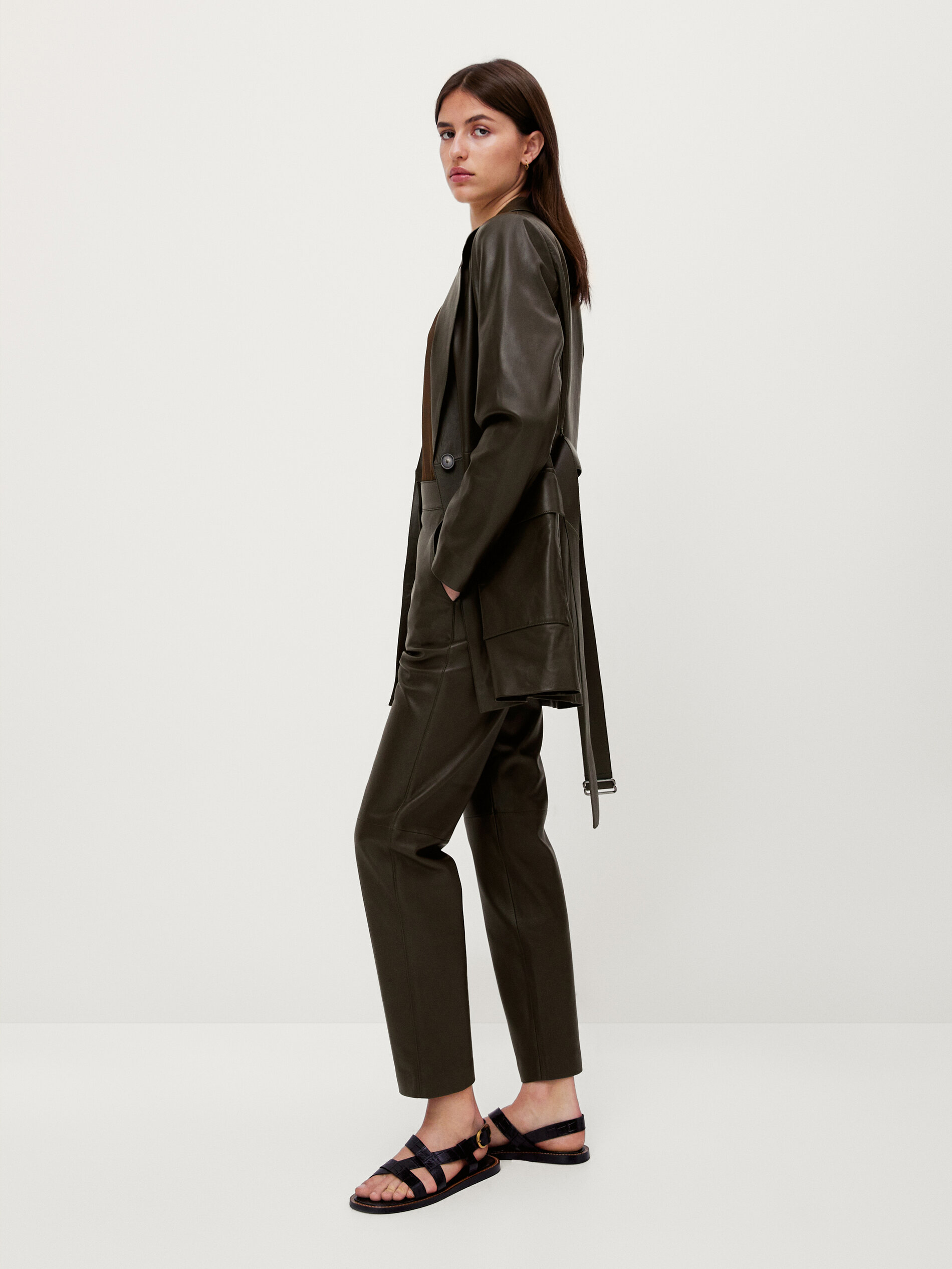 Pantalones de Piel - Massimo Dutti España