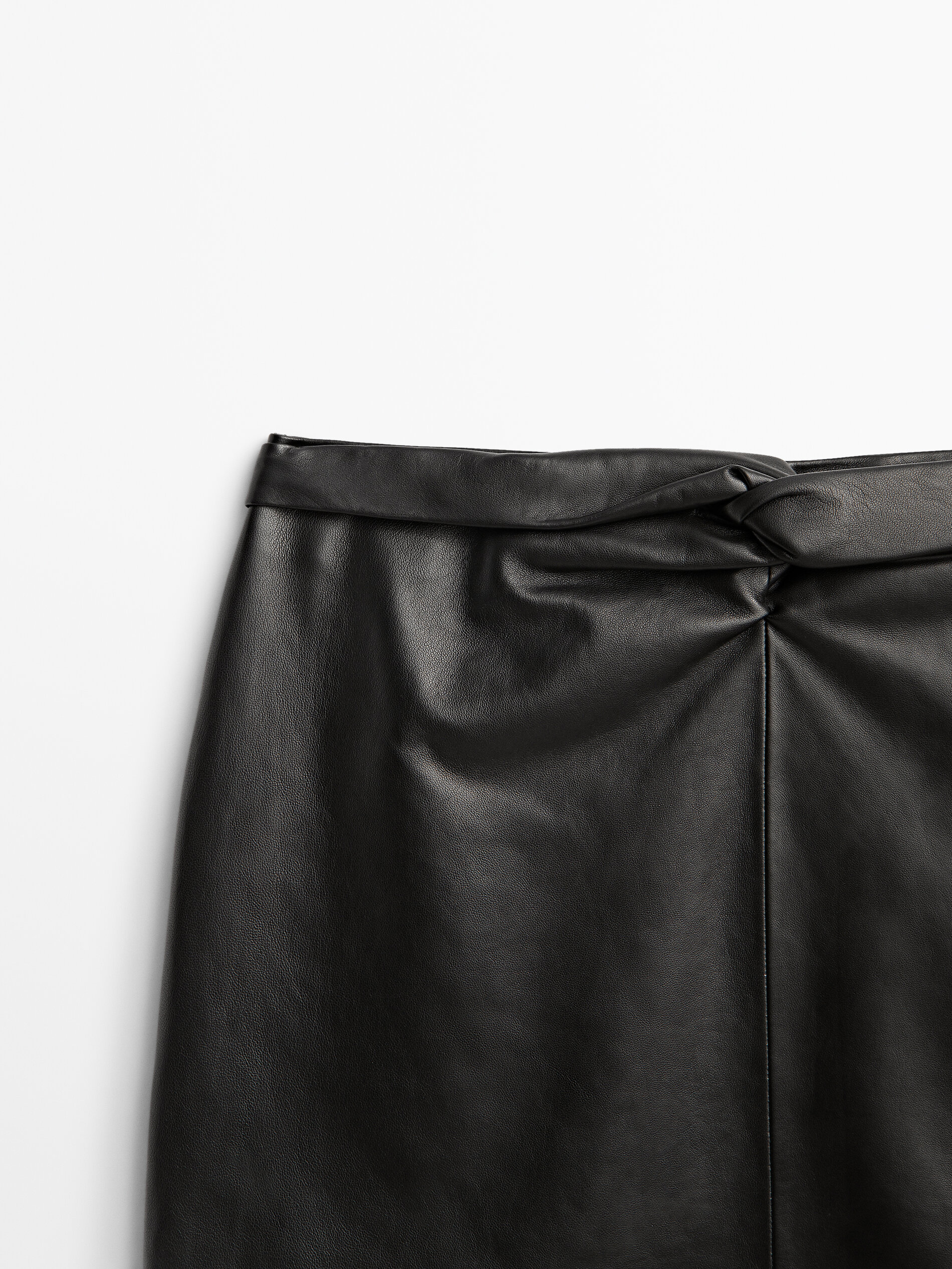 leather mini skirt pattern