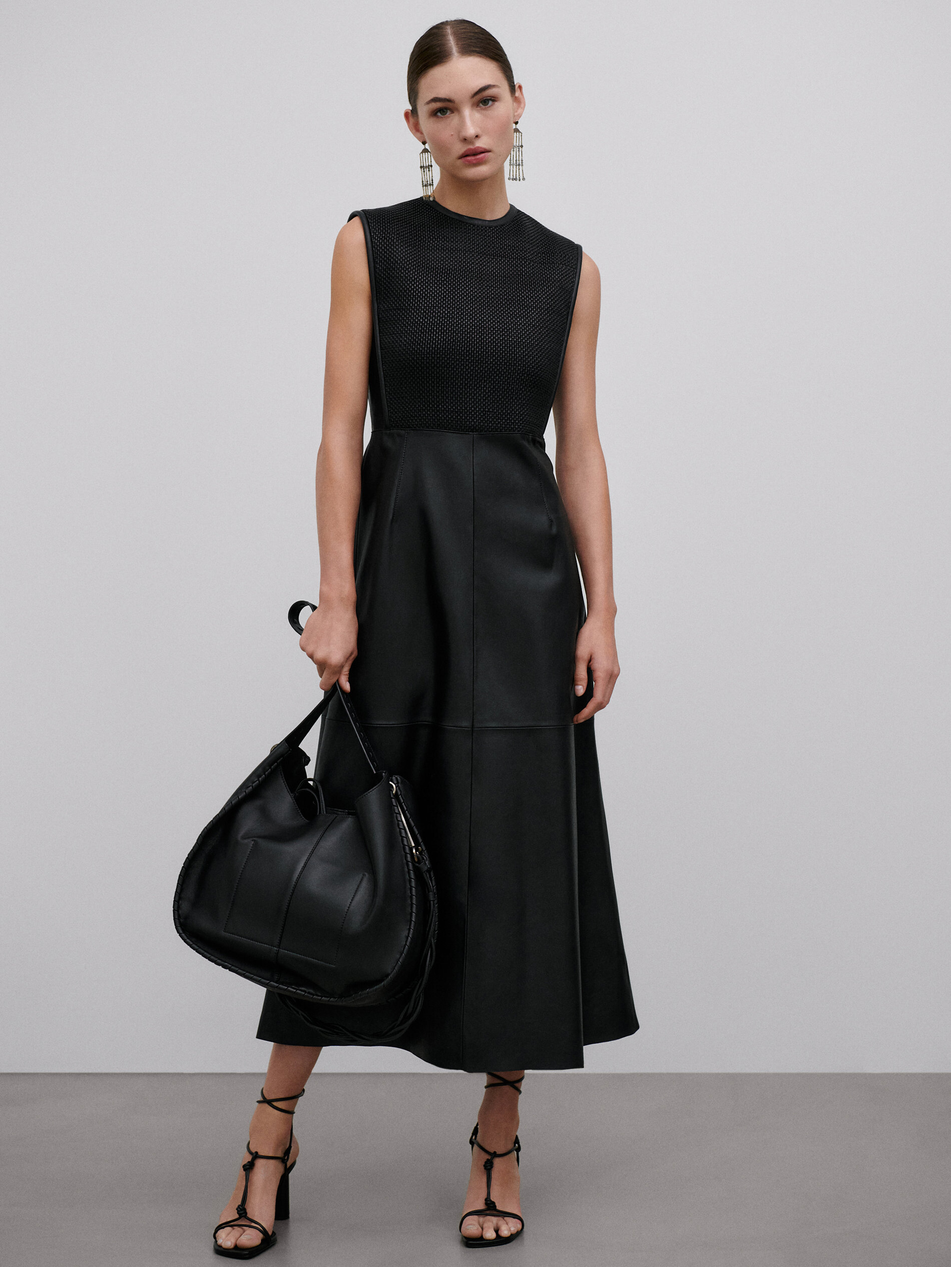 Black leather dress - Limited Edition 