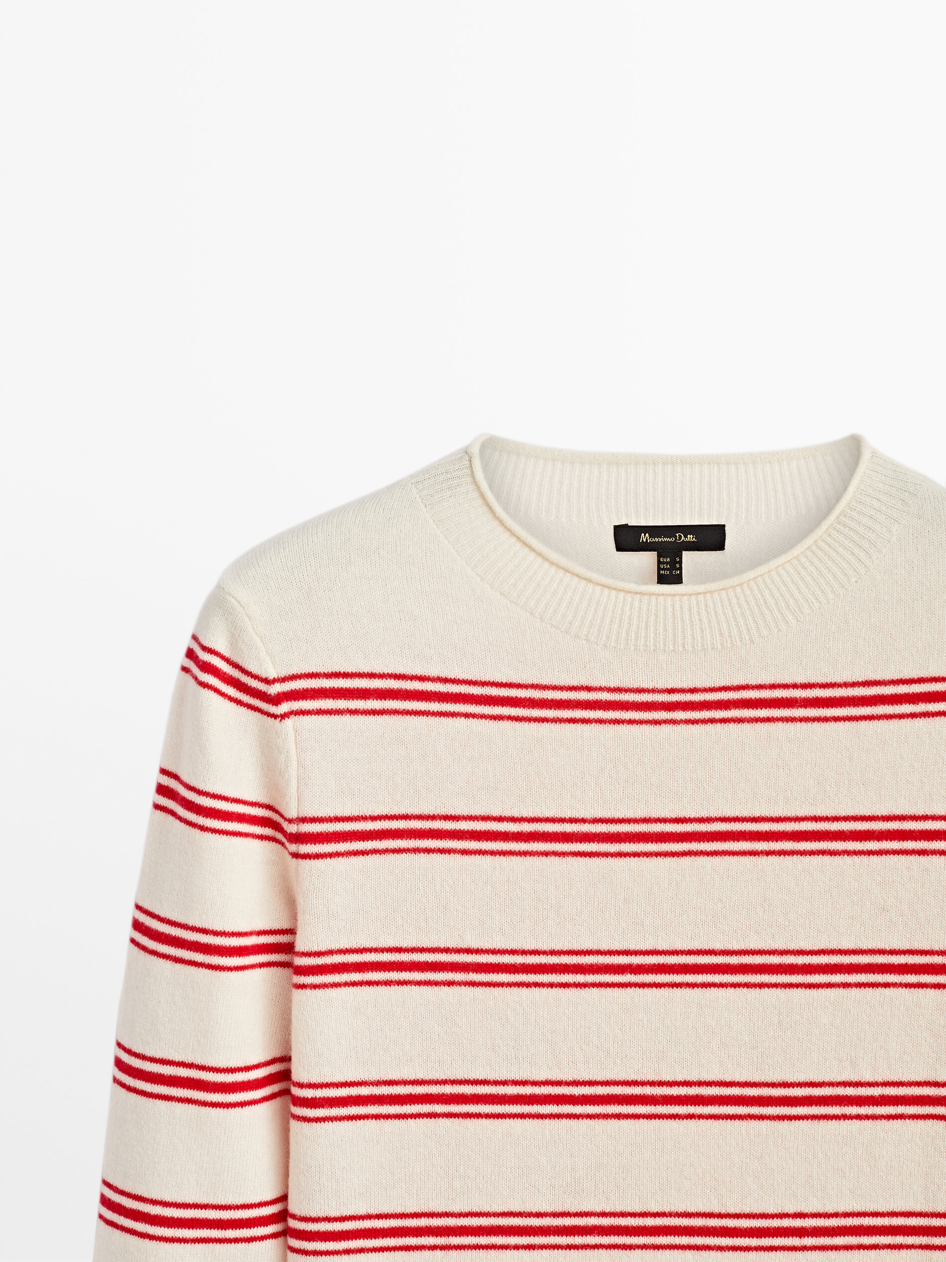 massimo dutti striped jumper