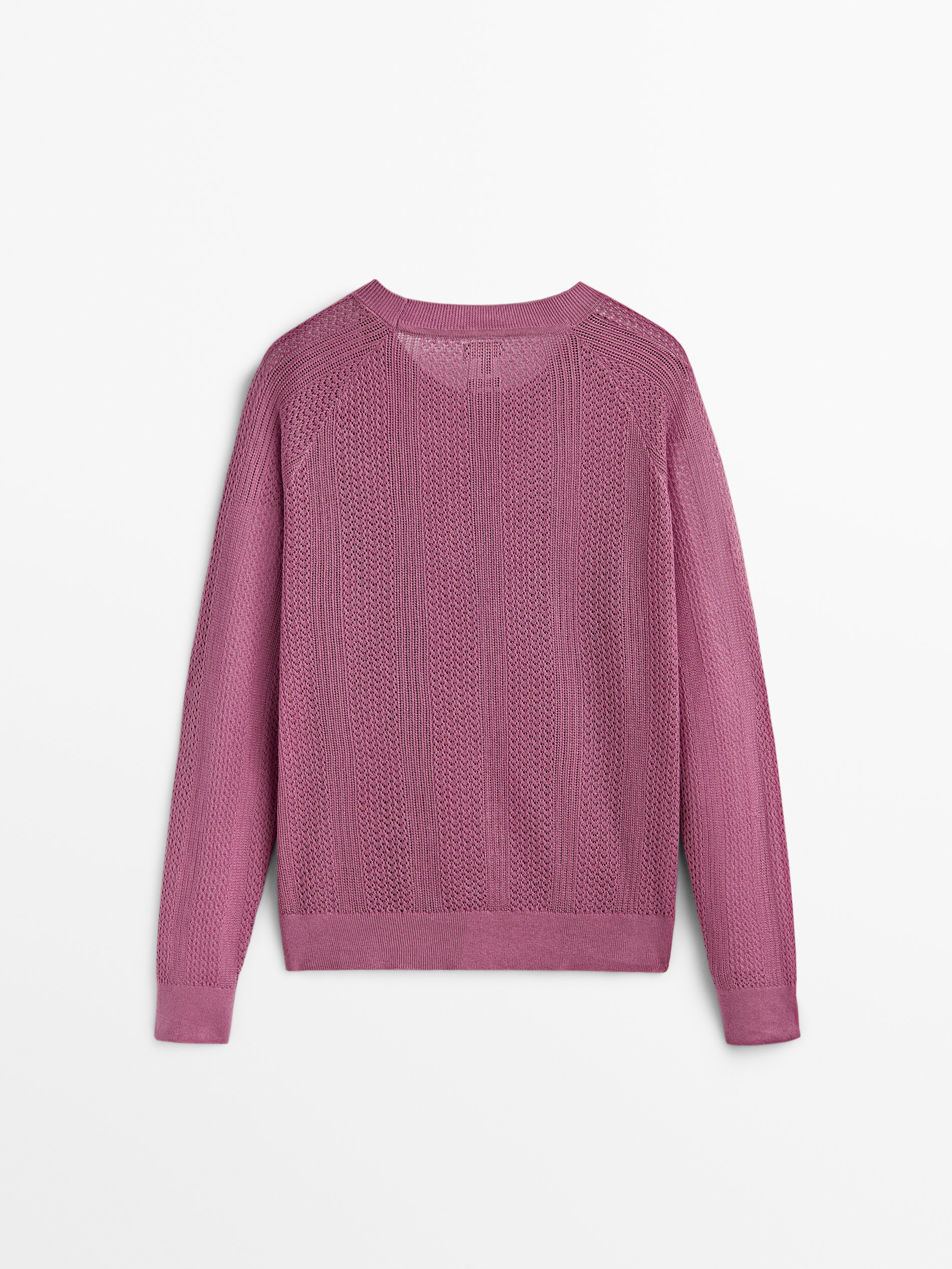 long woolen sweater