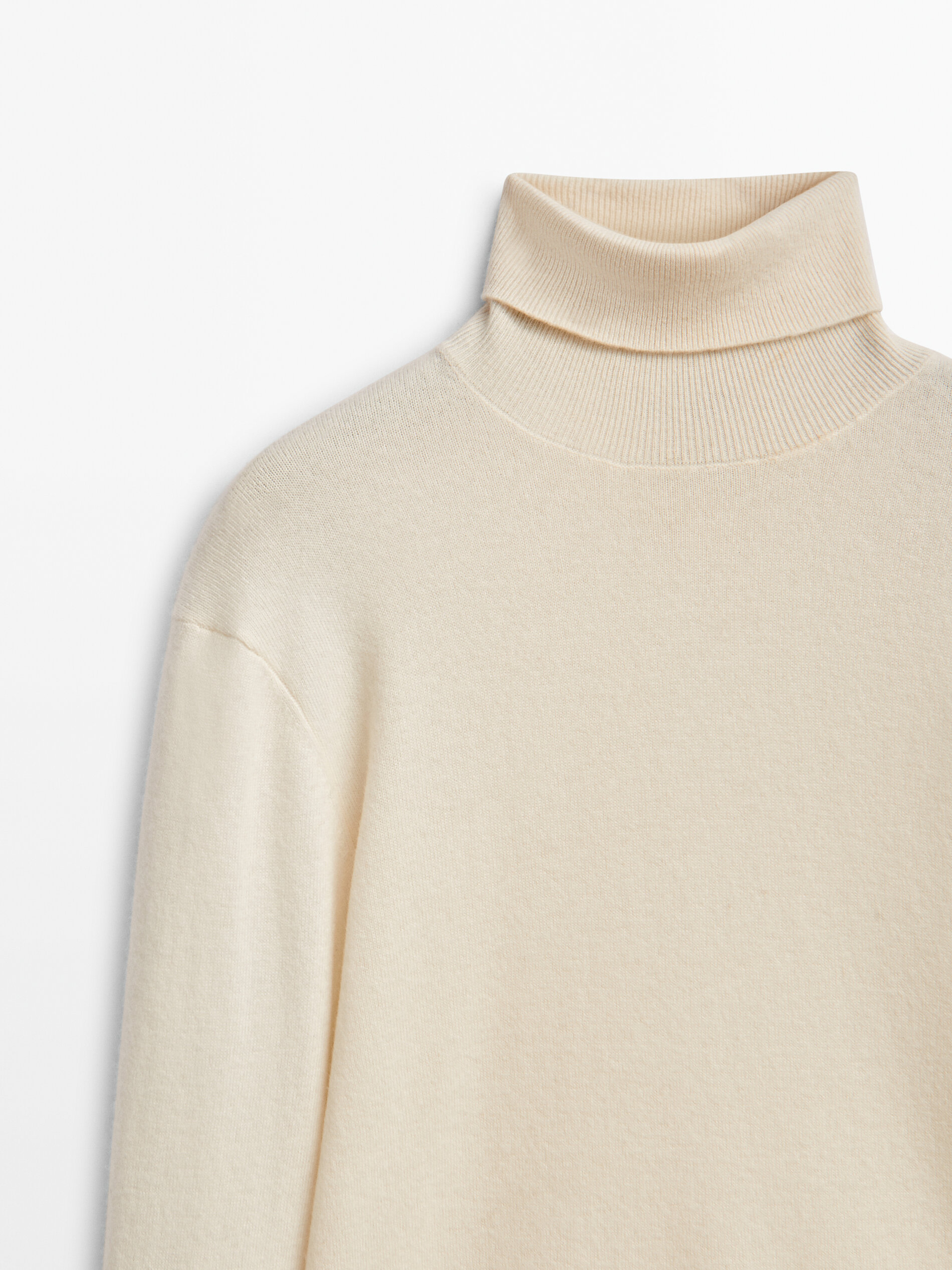 massimo dutti high neck sweater
