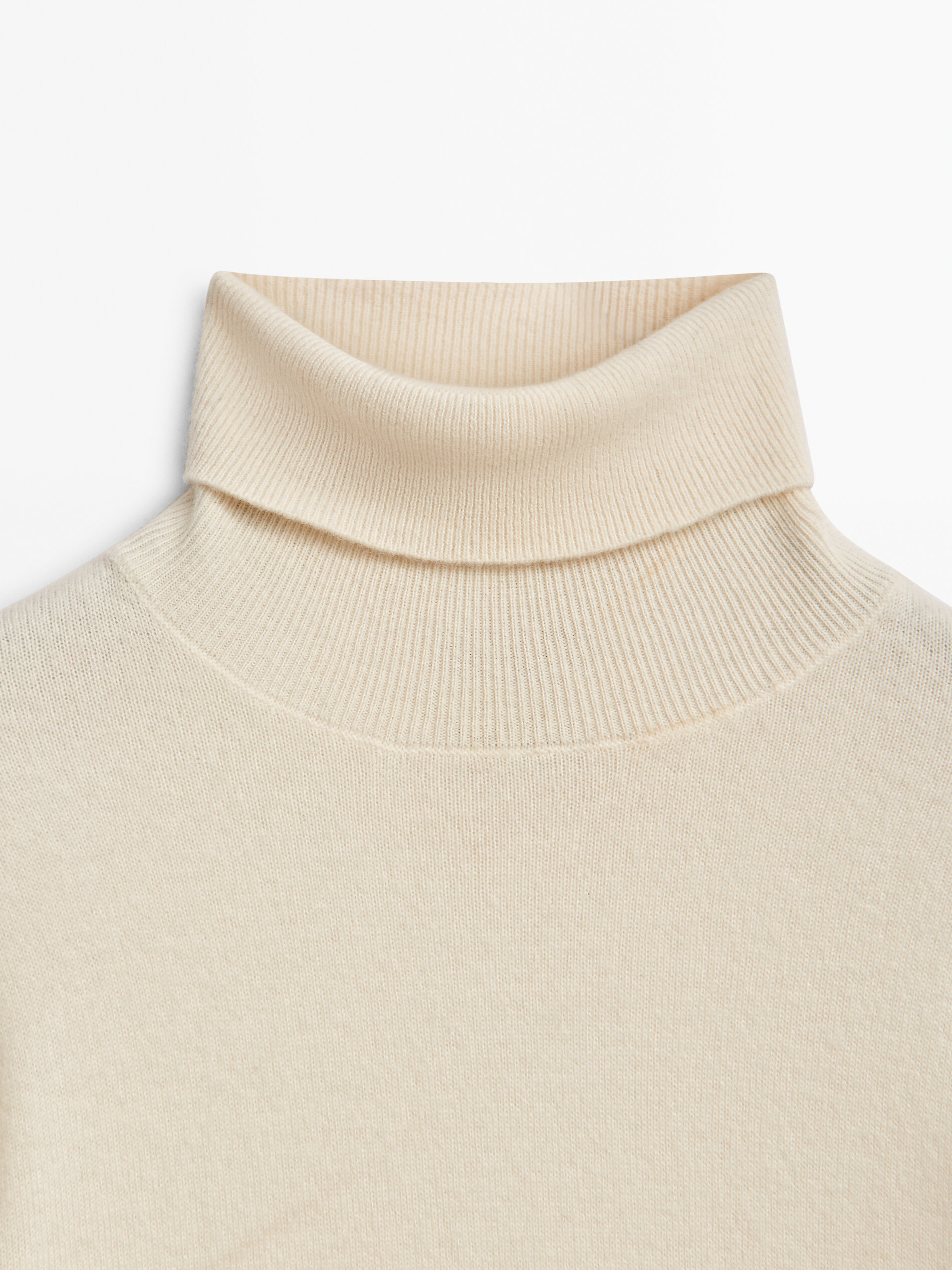 massimo dutti high neck sweater
