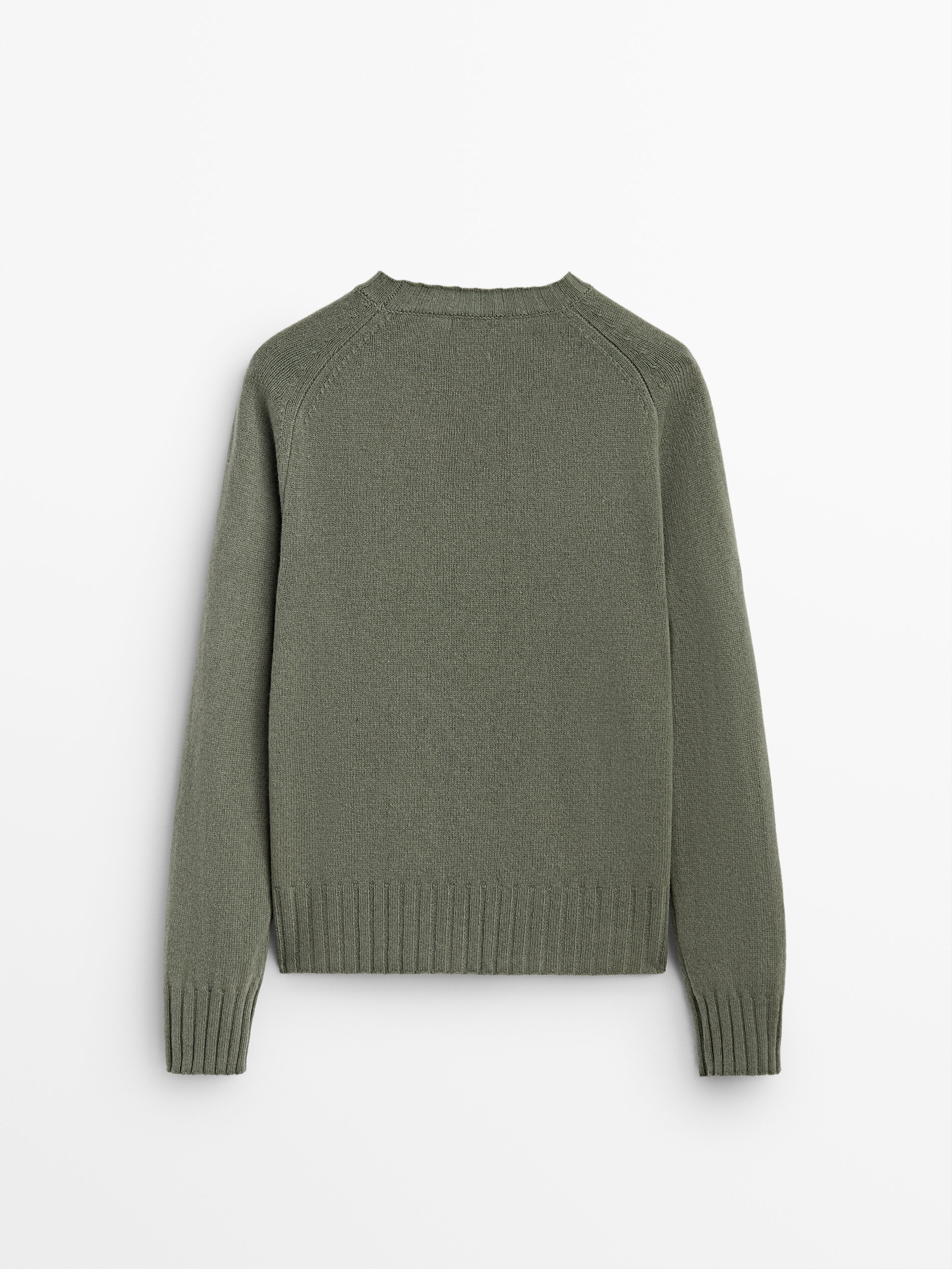 null´s Wool sweater with side buttons Massimo Dutti United States 