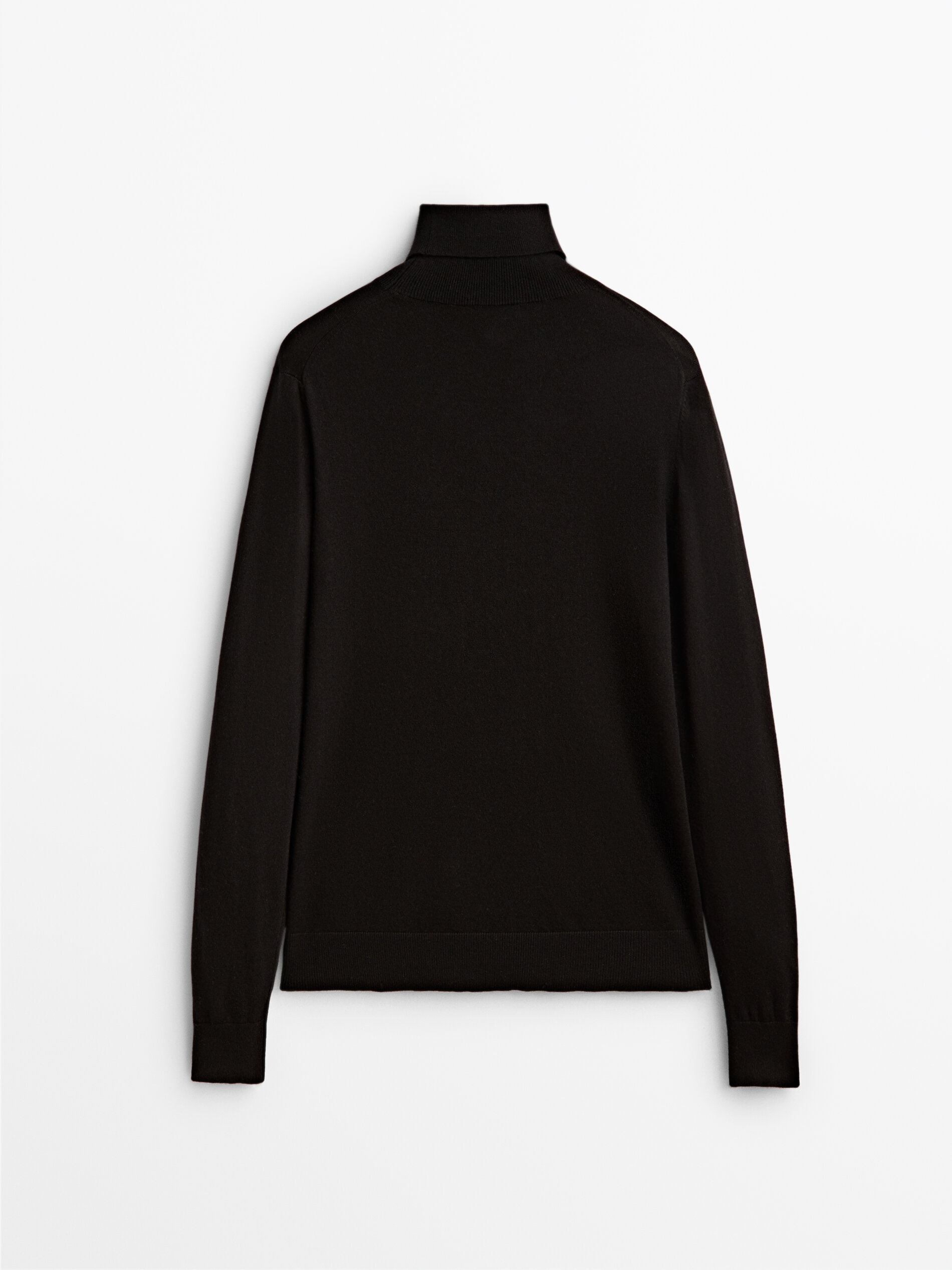 massimo dutti high neck sweater