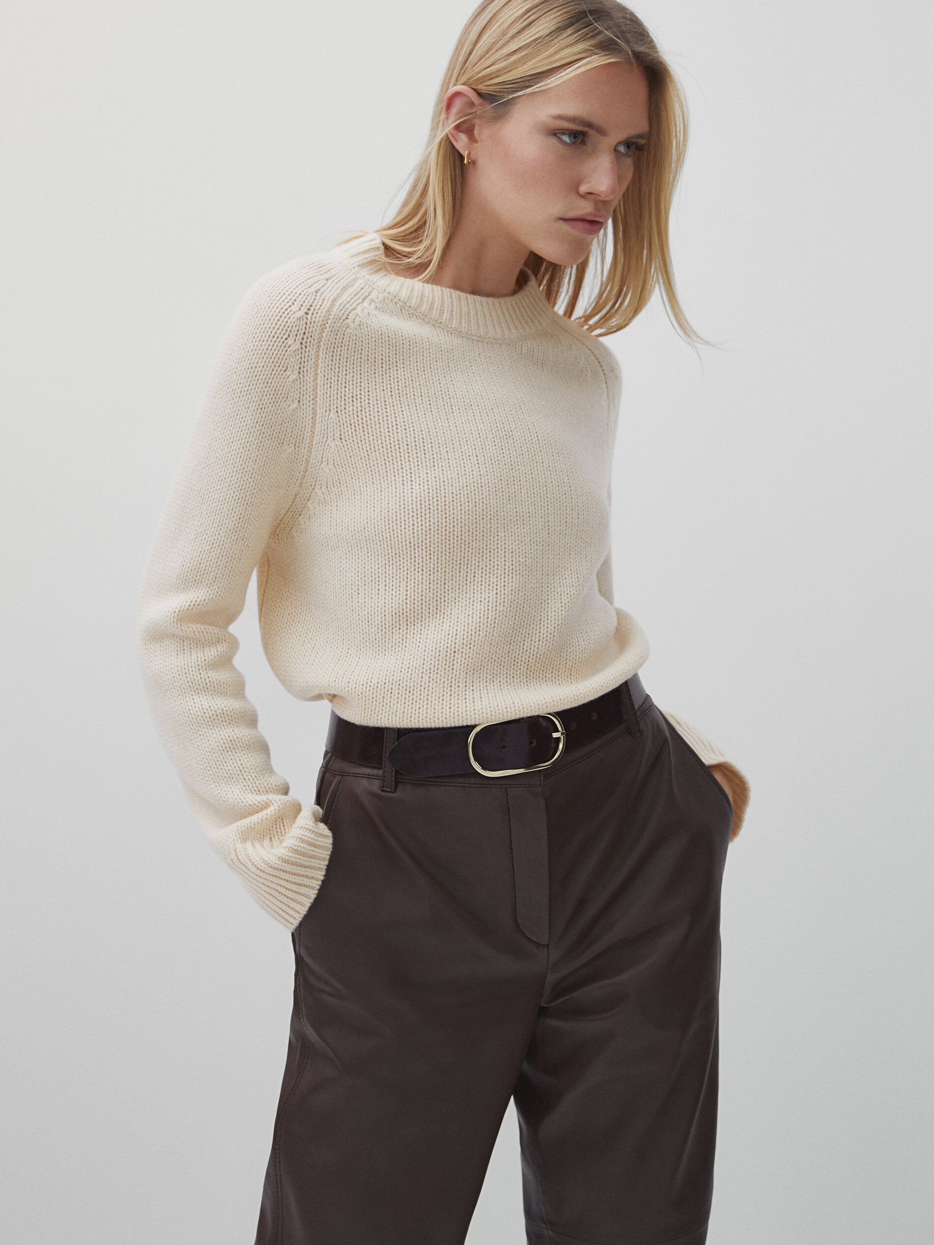 knit quarter zip