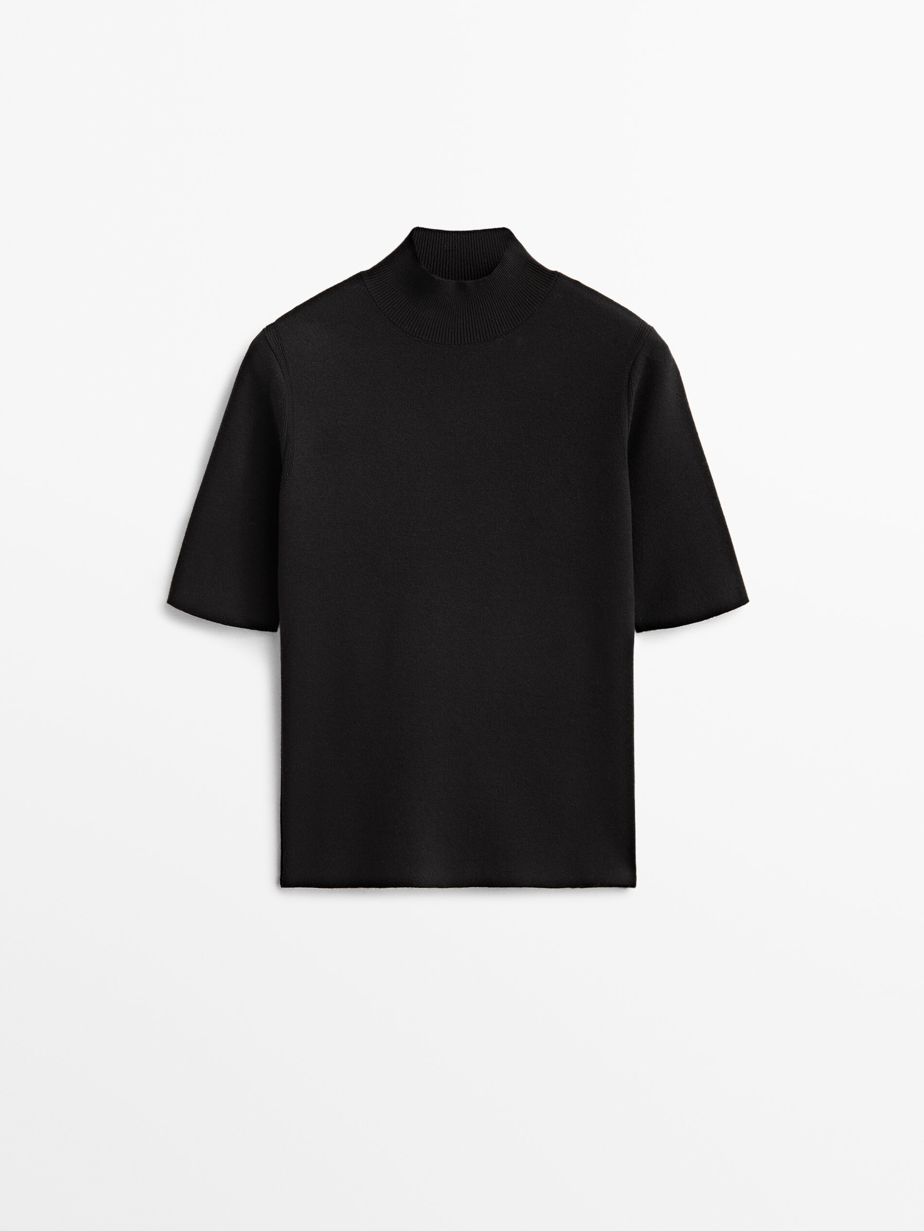 polo mock turtleneck