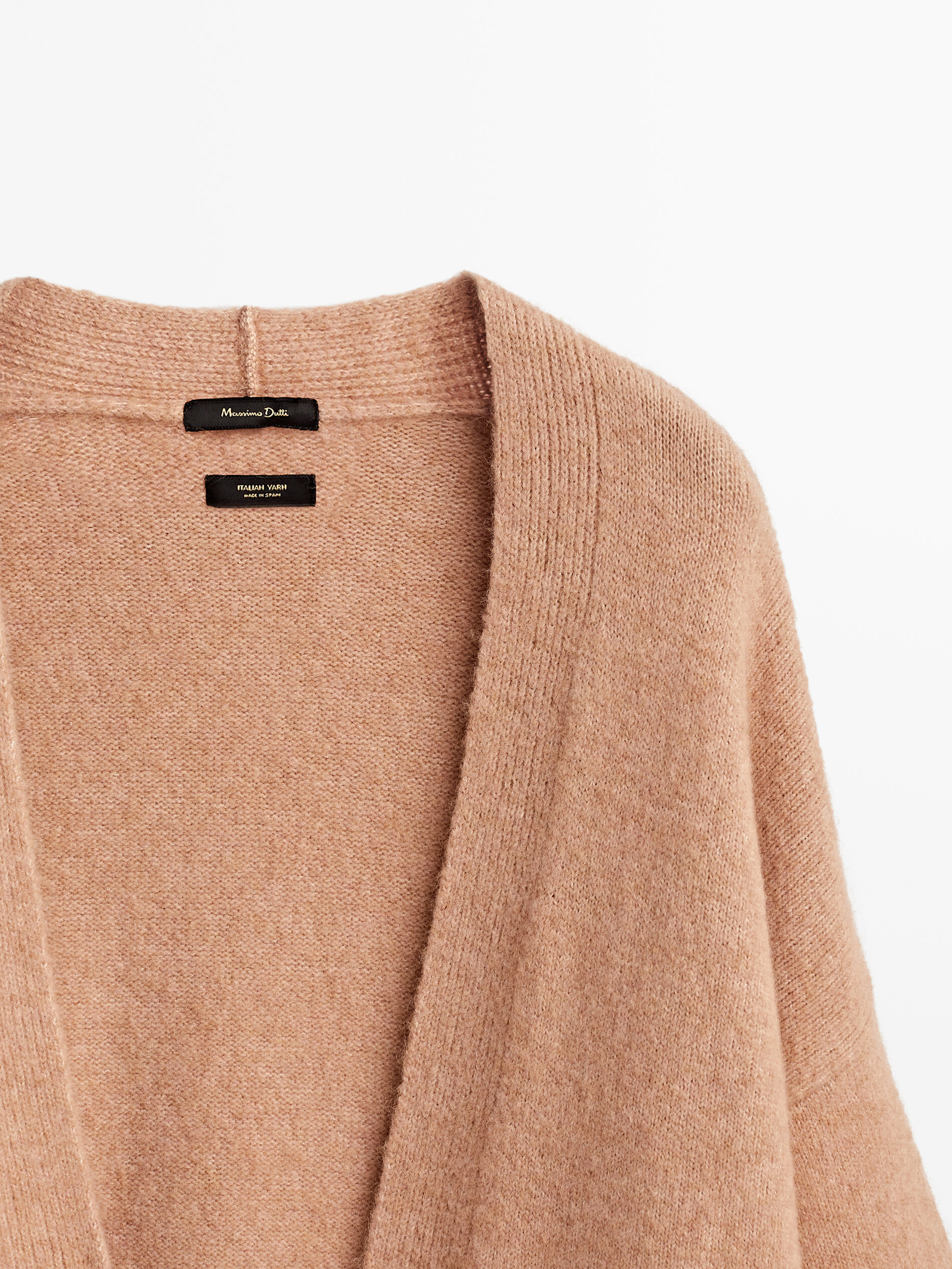 open cardigan with pockets