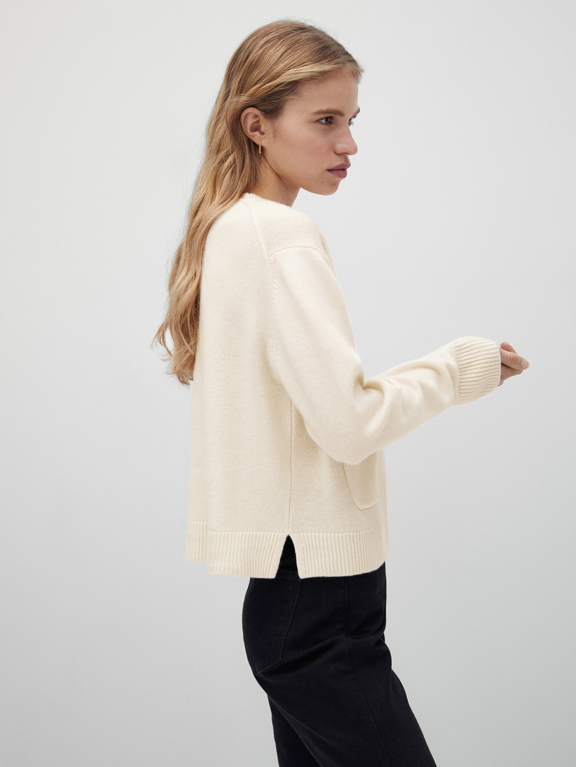 massimo dutti cashmere pullover