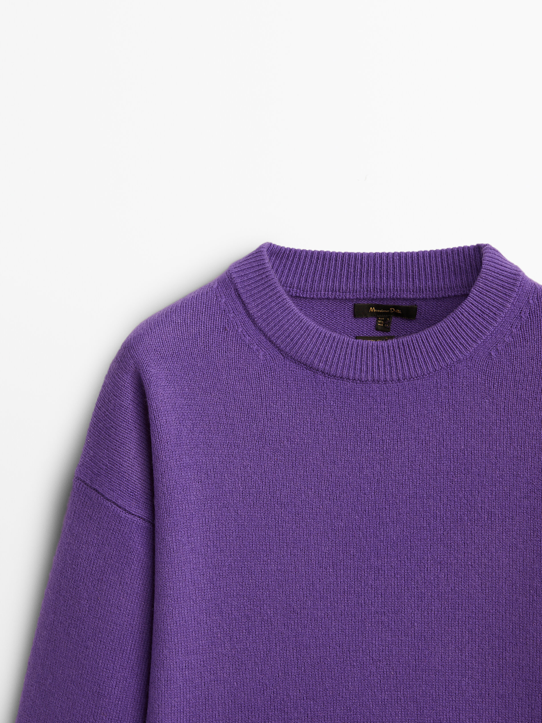 Cashmere wool cape sweater - Massimo Dutti United Kingdom