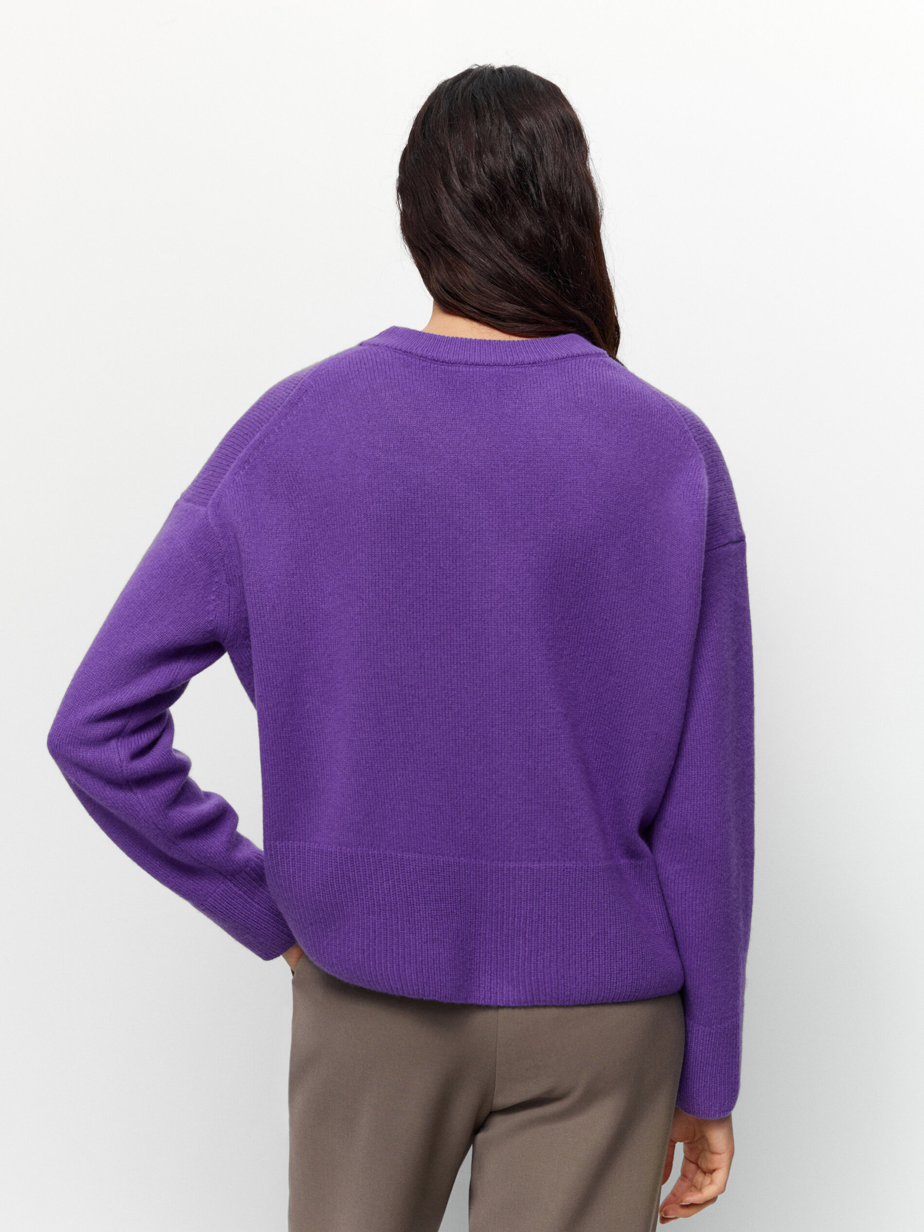 Cashmere wool cape sweater - Massimo Dutti United Kingdom