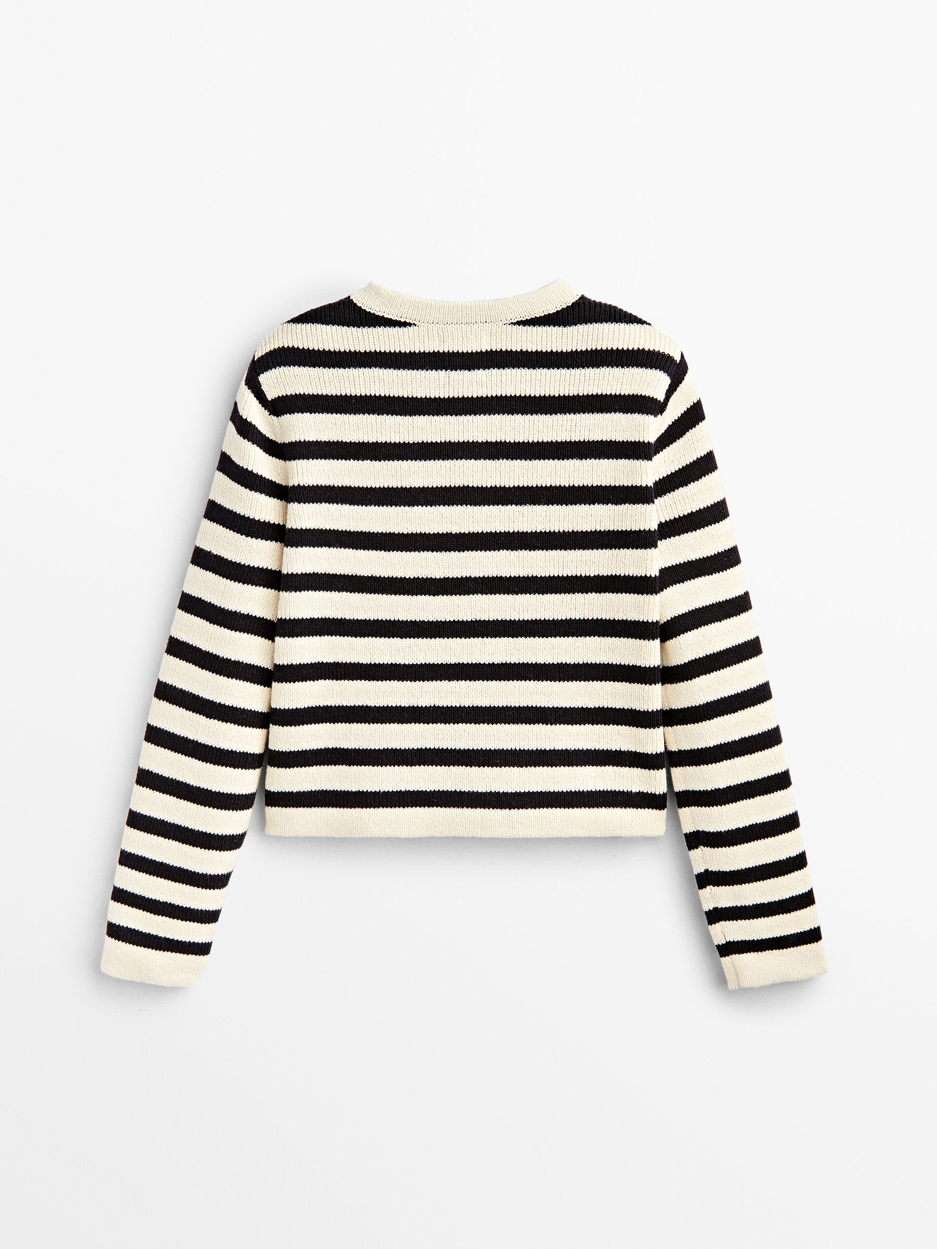 massimo dutti striped jumper