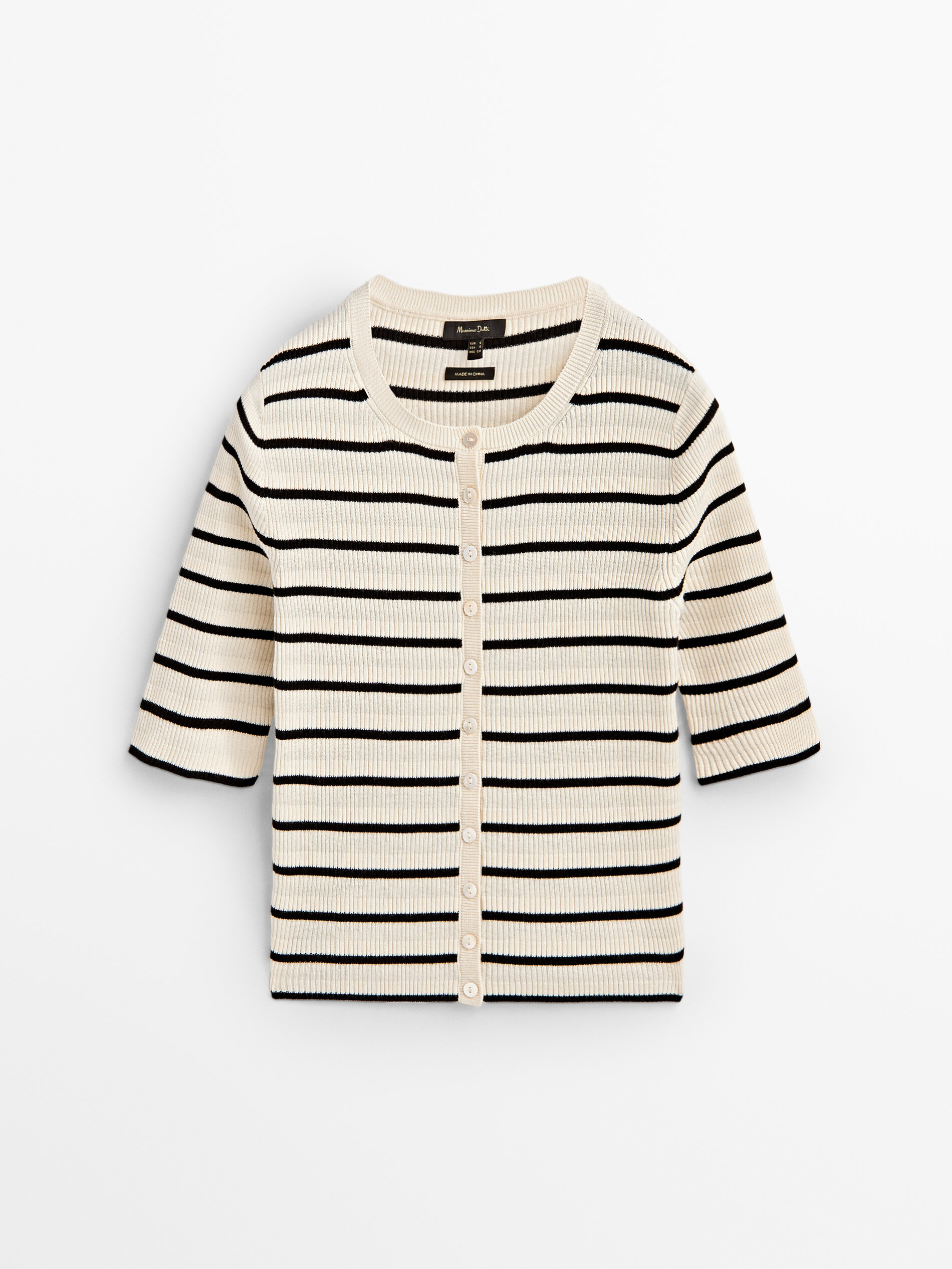massimo dutti striped jumper