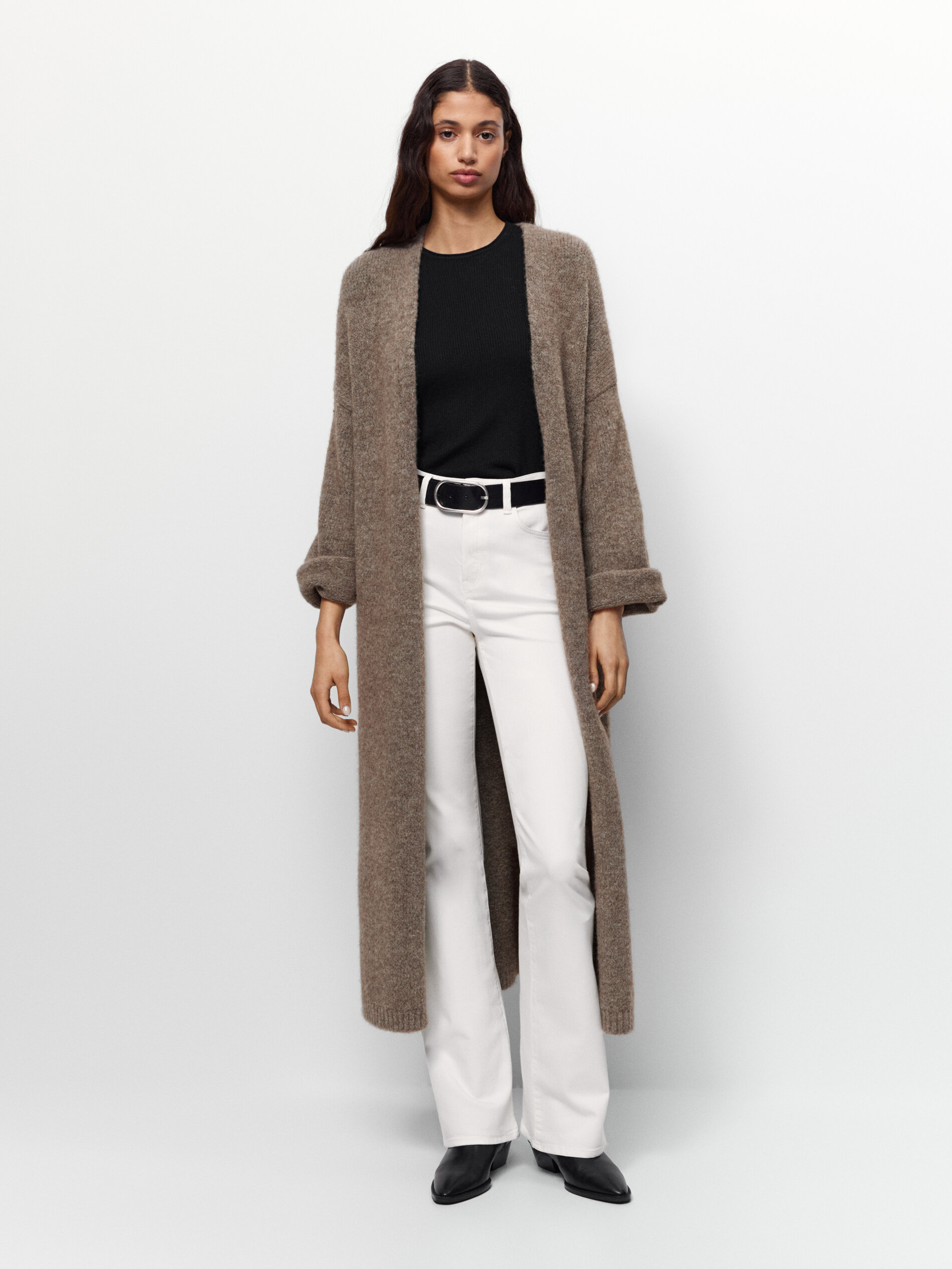 massimo dutti pink coat