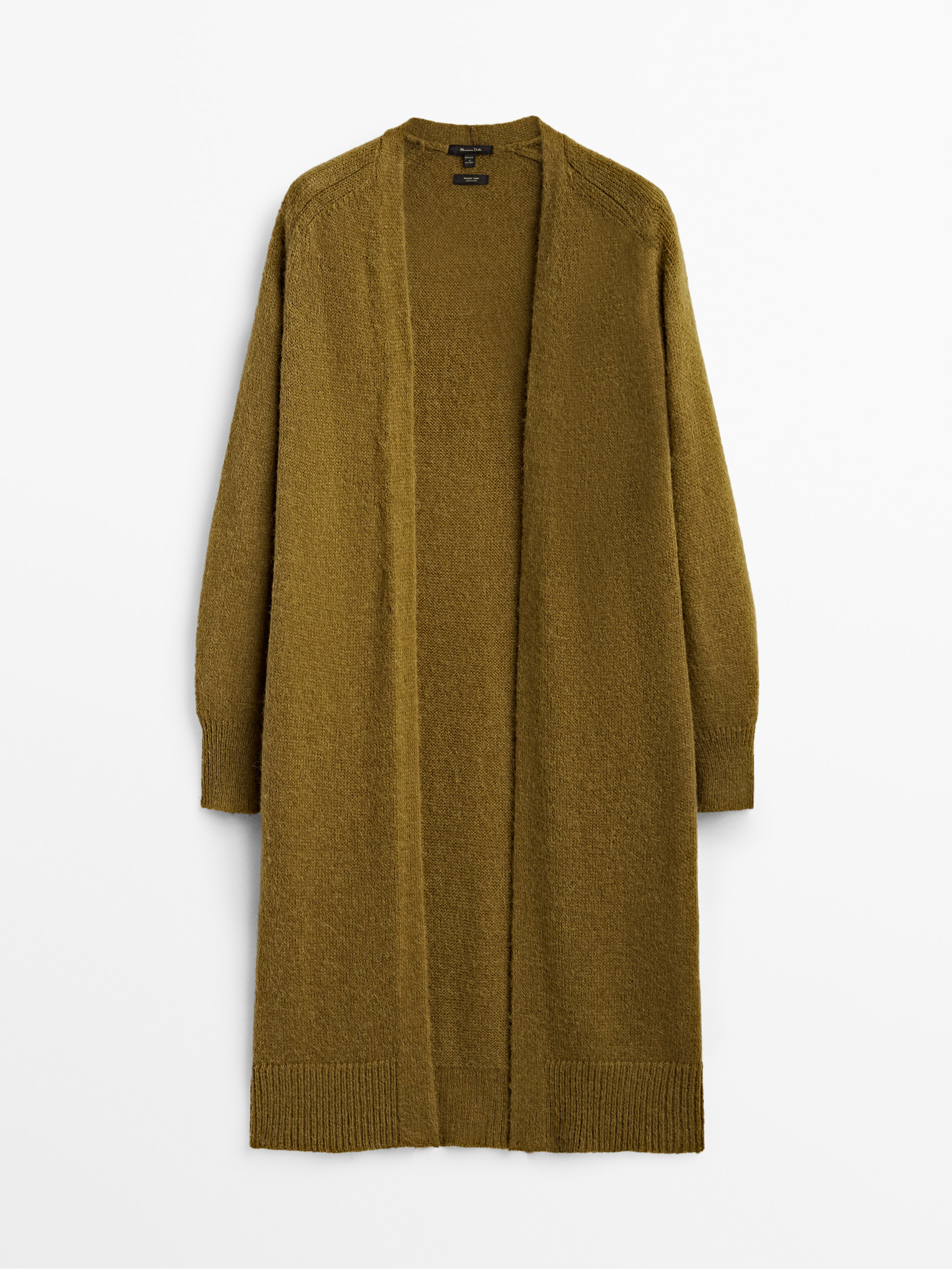 massimo dutti long cardigan