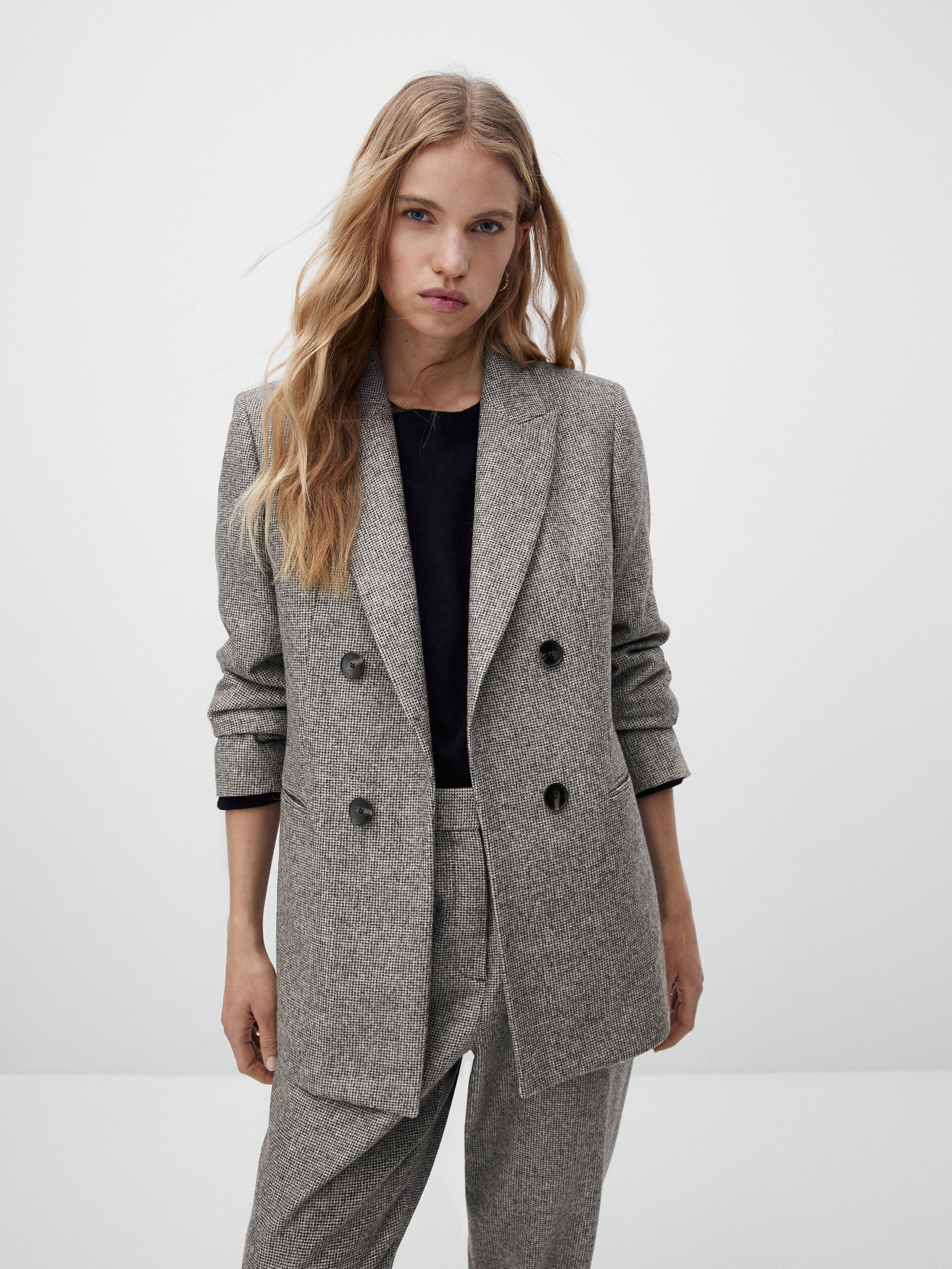 houndstooth suit womens