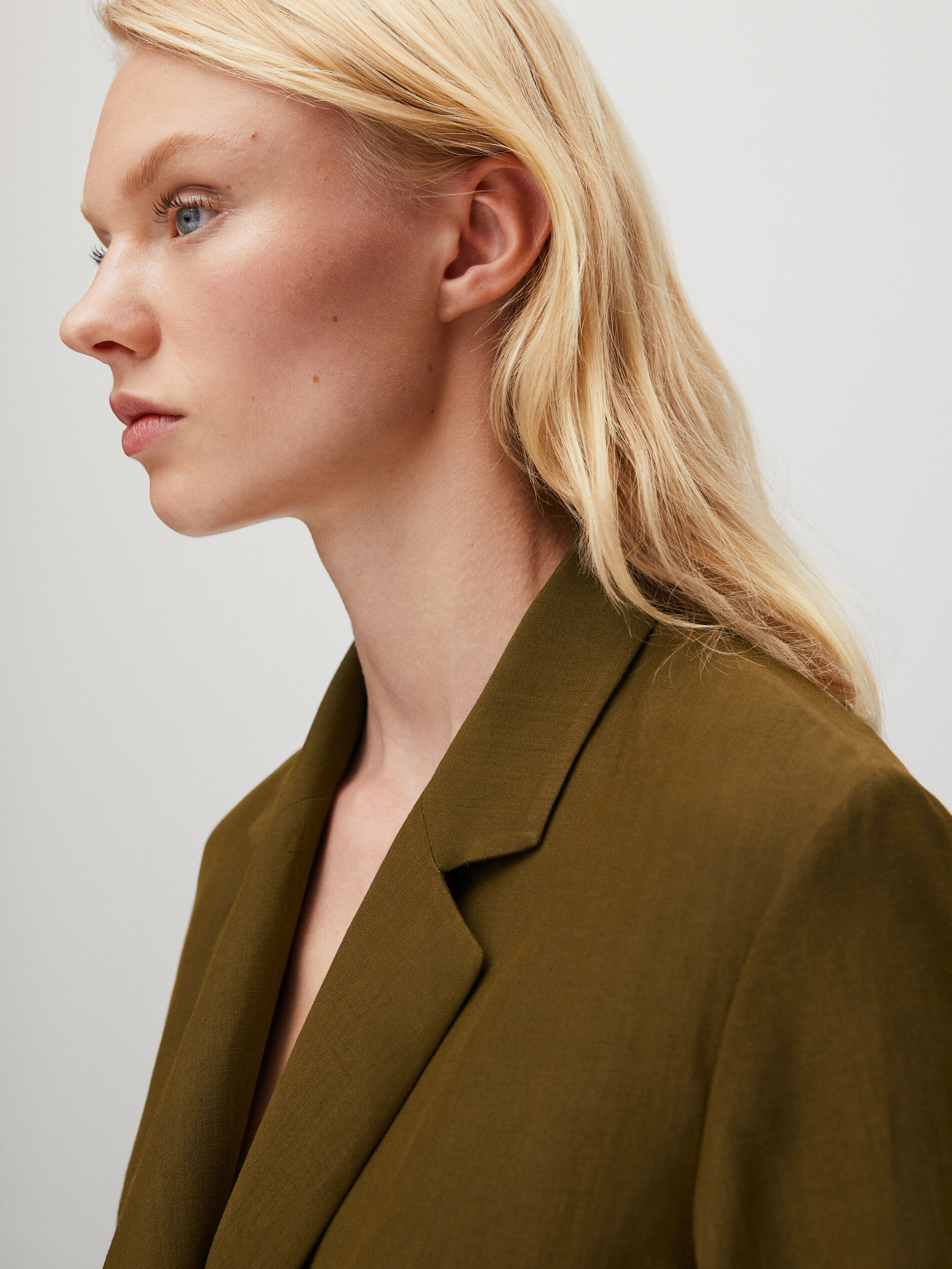 Short sleeve blazer - Massimo Dutti 