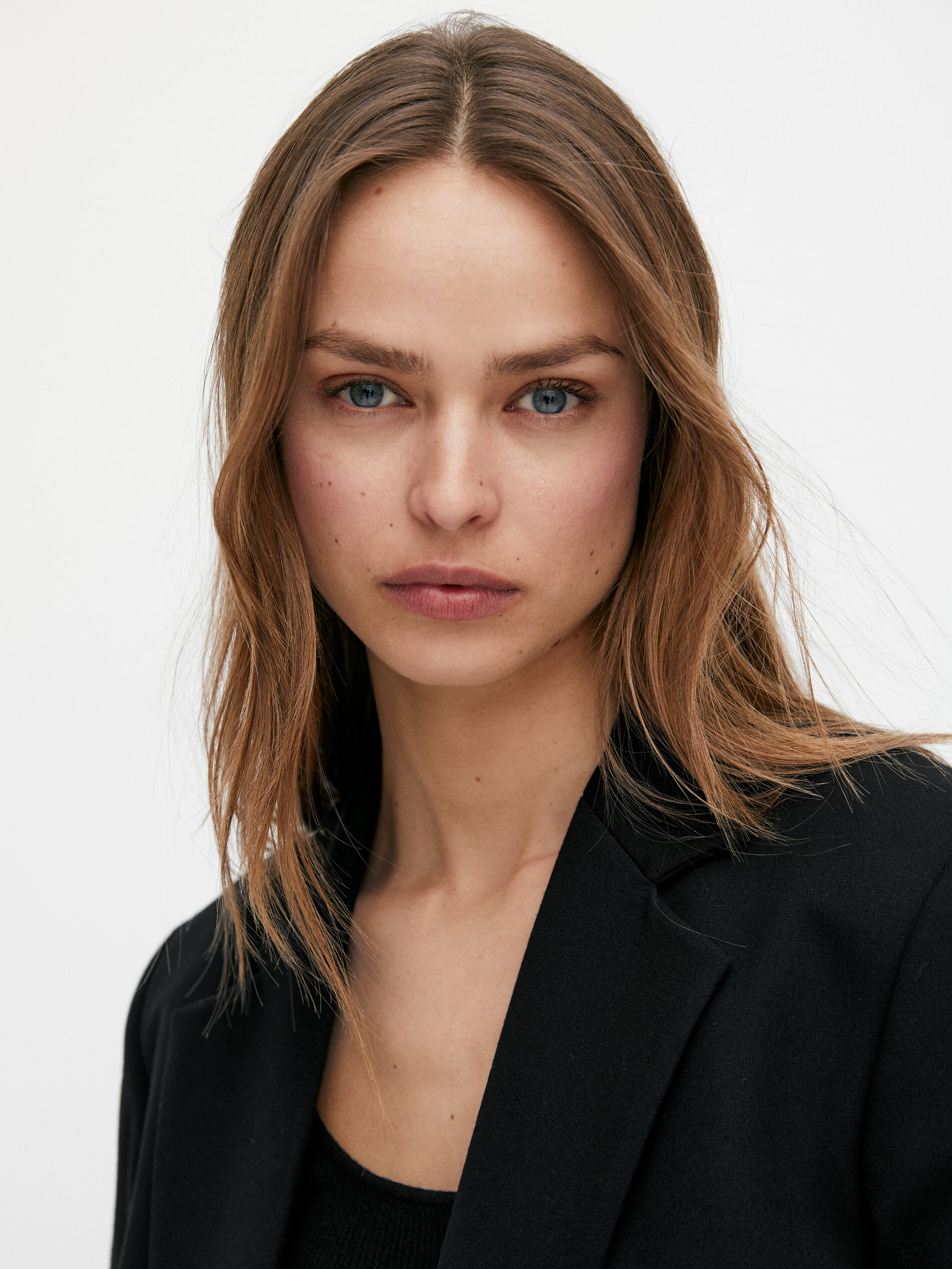 Americana negra un botón - Massimo Dutti España