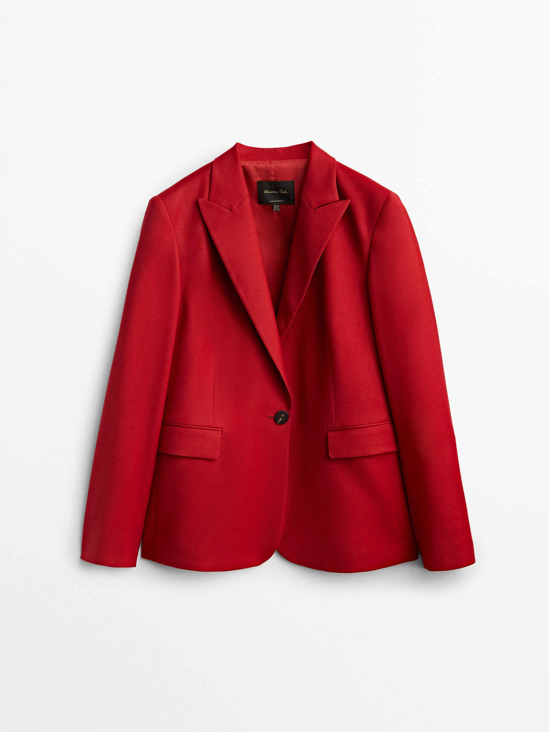 Americana roja massimo dutti