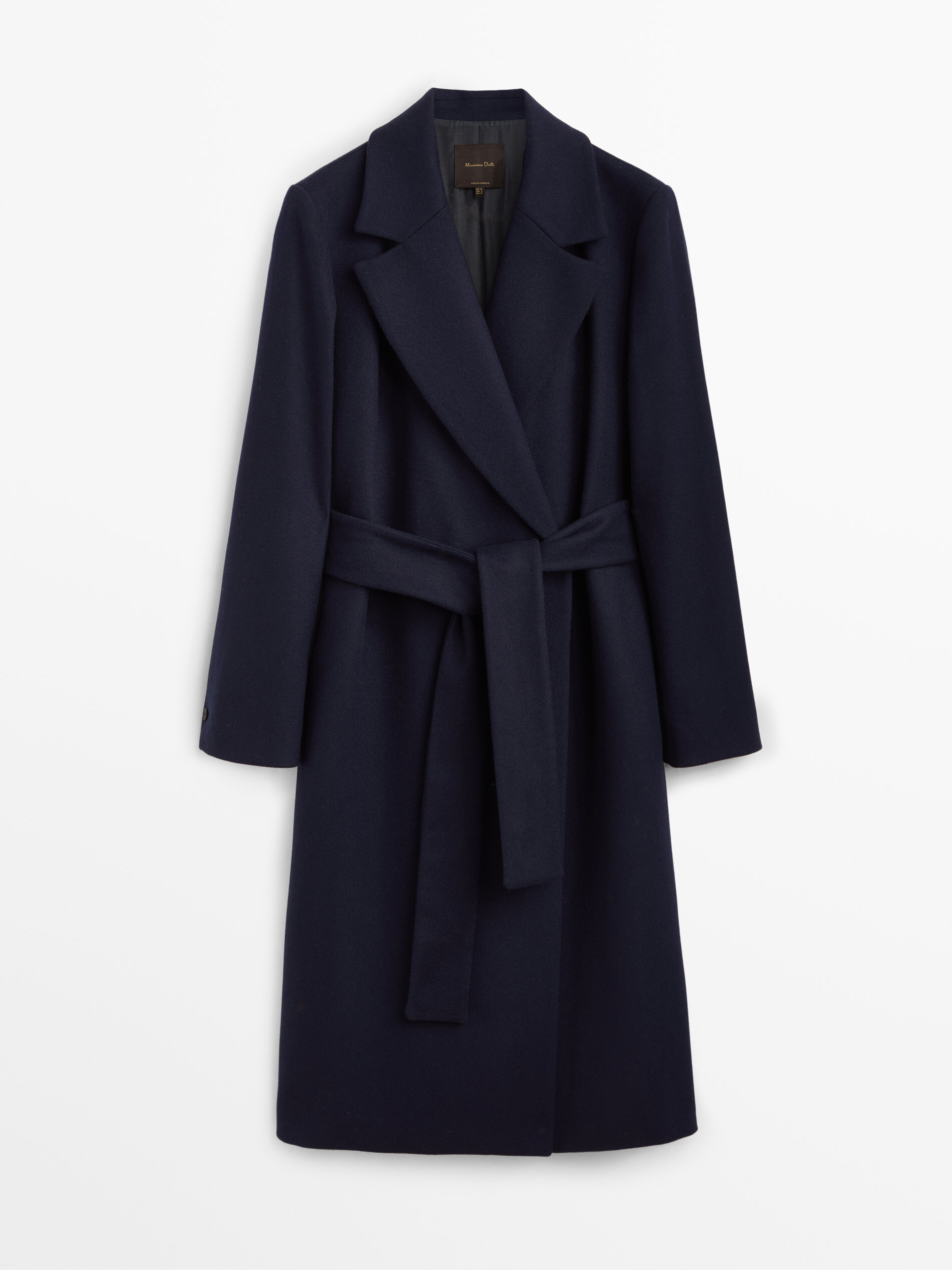 mens wool robe coat
