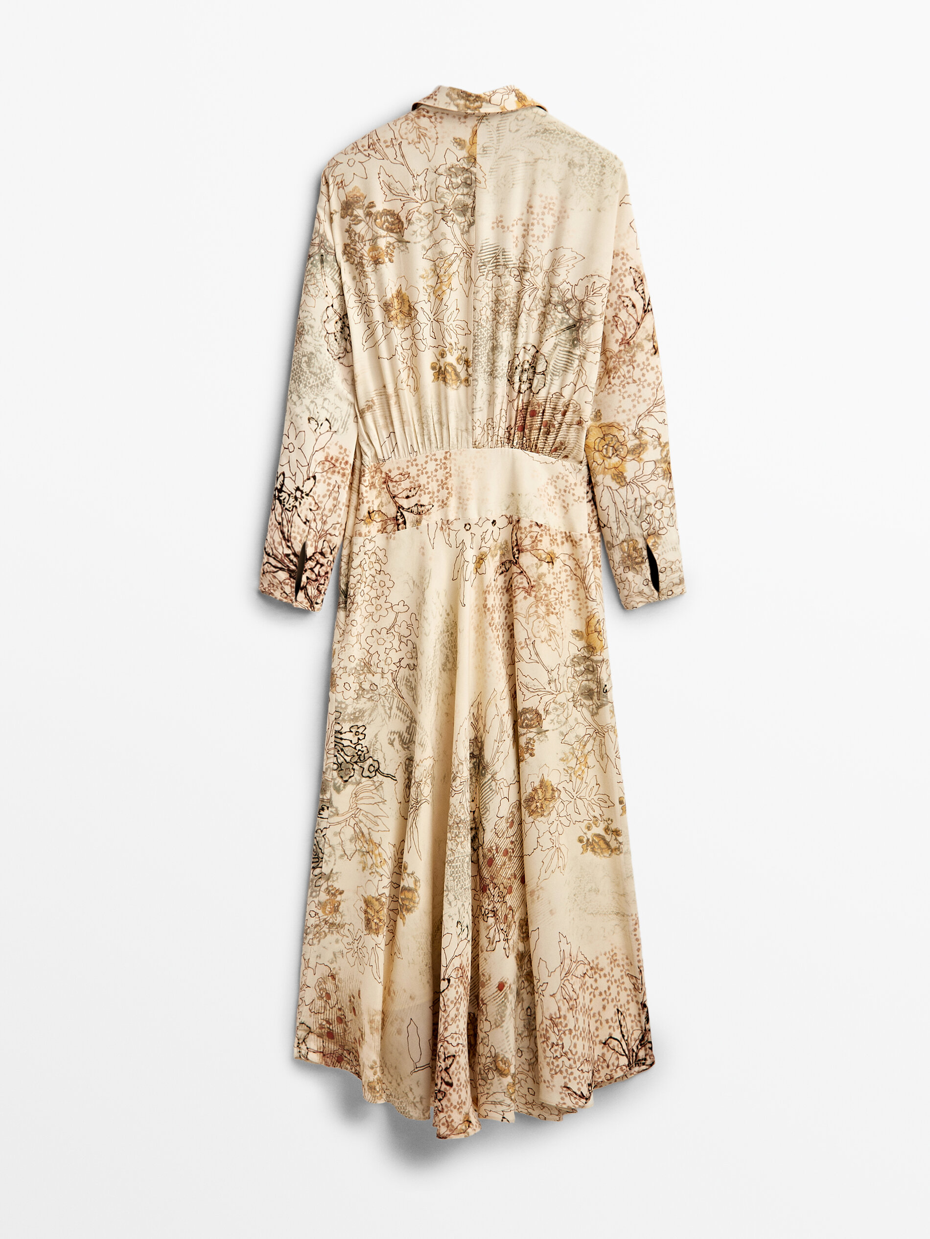 massimo dutti maxi jurk